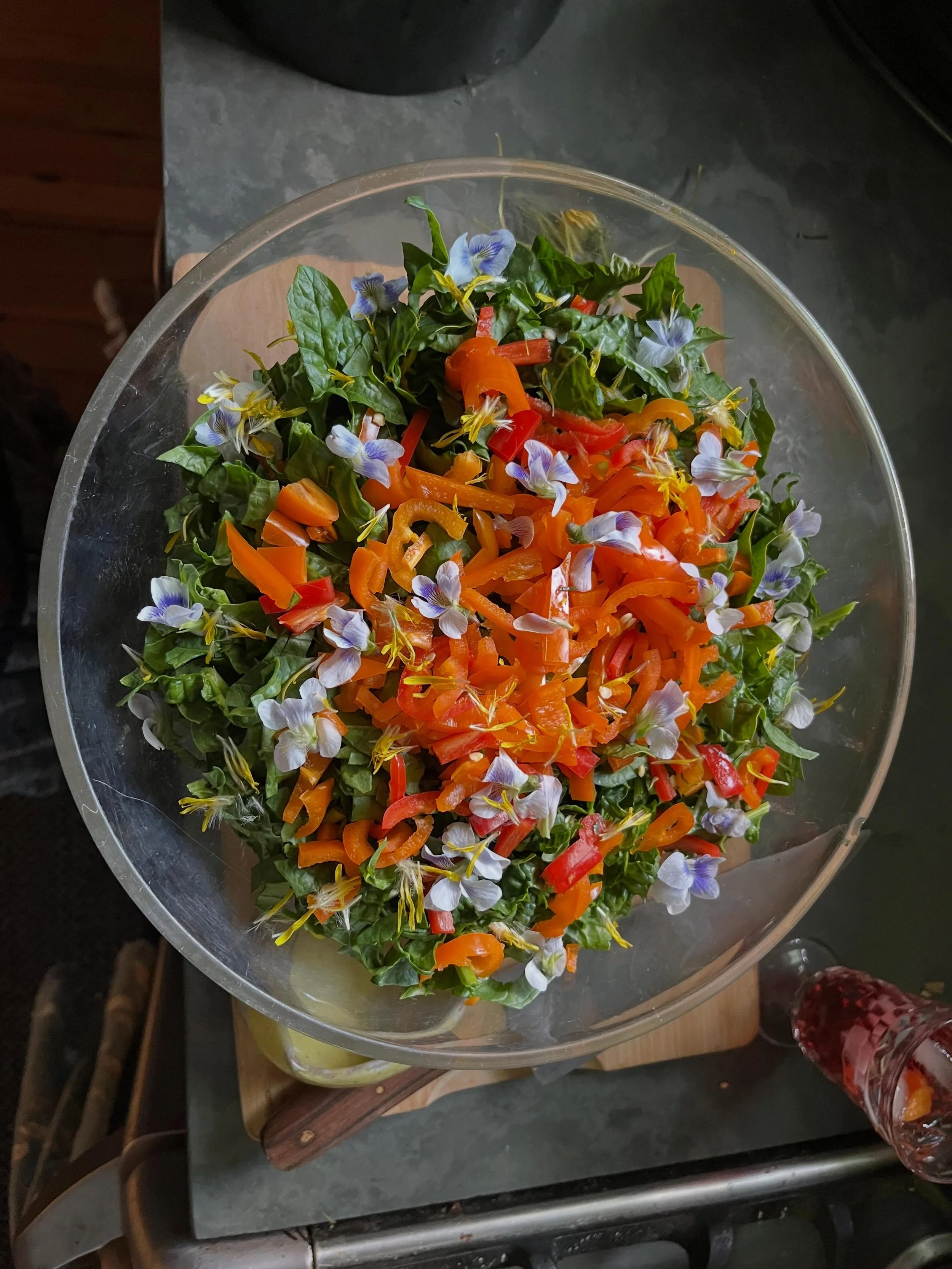 Happy belated Beltane/May Day! We love this celebration at the farm, the halfway moment between the spring equinox and the summer solstice. Unlike the spring equinox, the beginning of May is in FULL SPRING GLORY, with so much greenery and life emergi