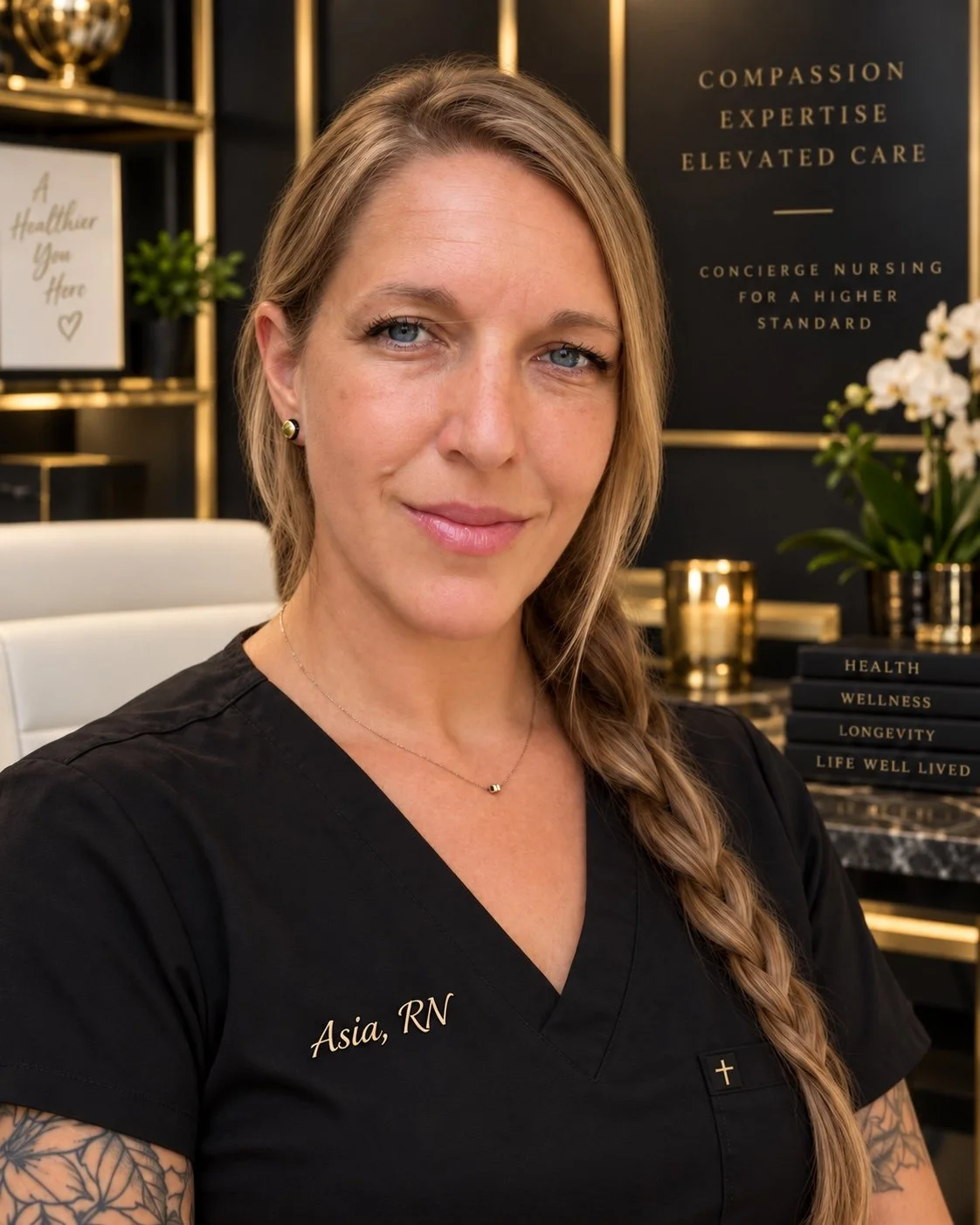 Asia Gustafson RN, concierge nurse in Dallas GA