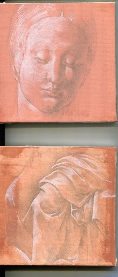 Both: Silverpoint, Handmade Gouache - 2026