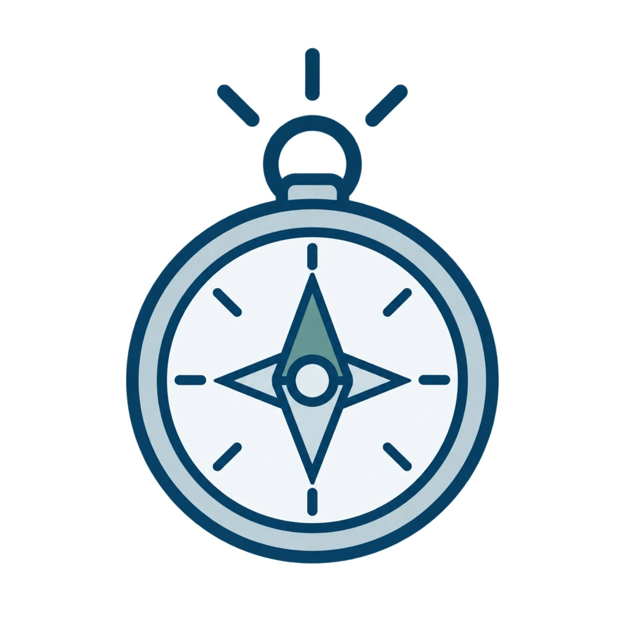 A graphic of a stopwatch with an alarm icon and lines radiating from the top.