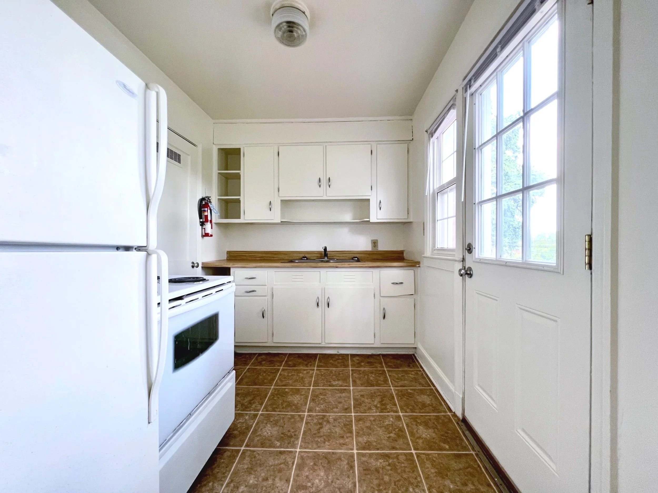 Standard two-bedroom townhome w/ office — kitchen