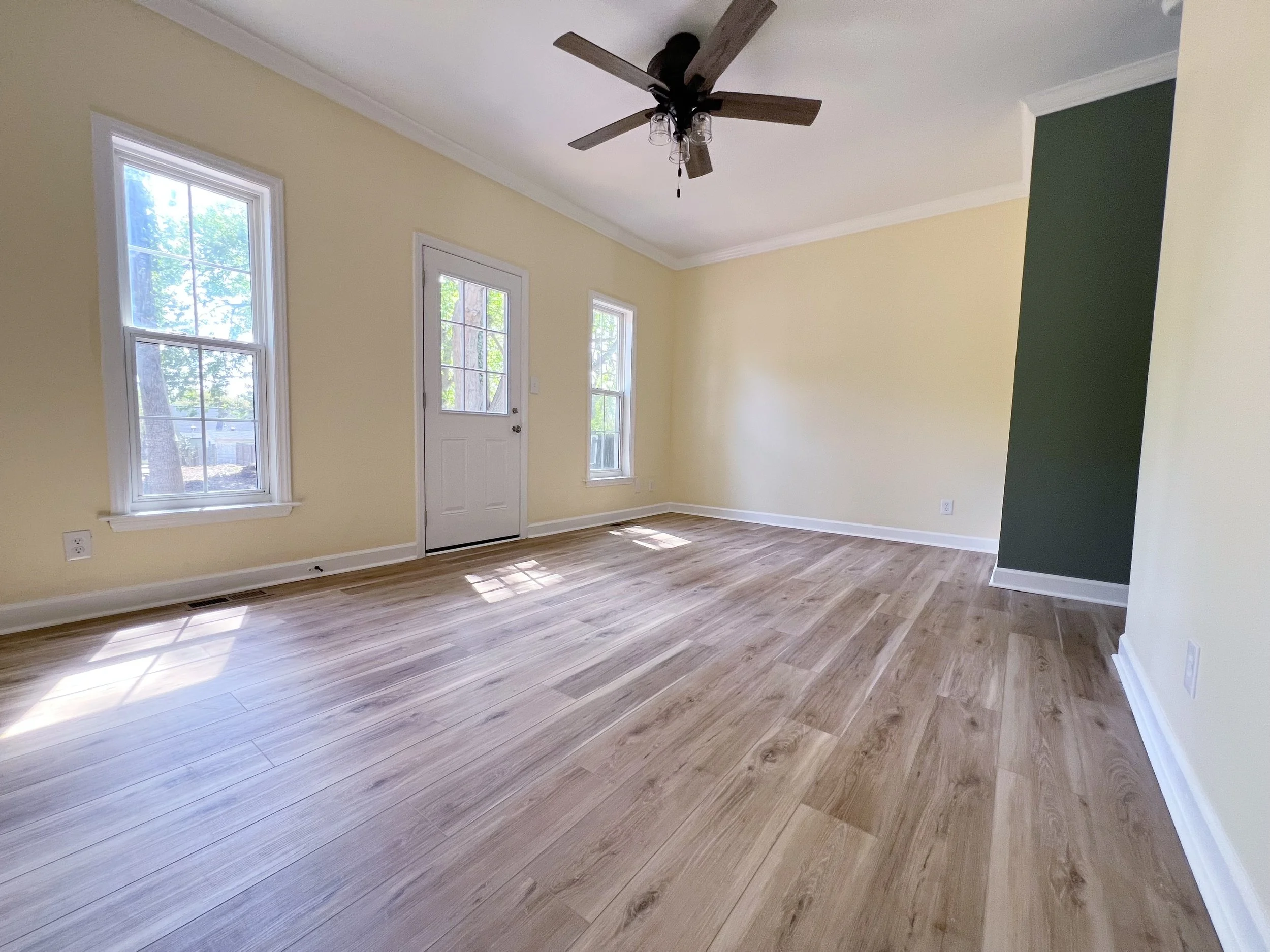 Two-Bedroom Townhome - Living Room