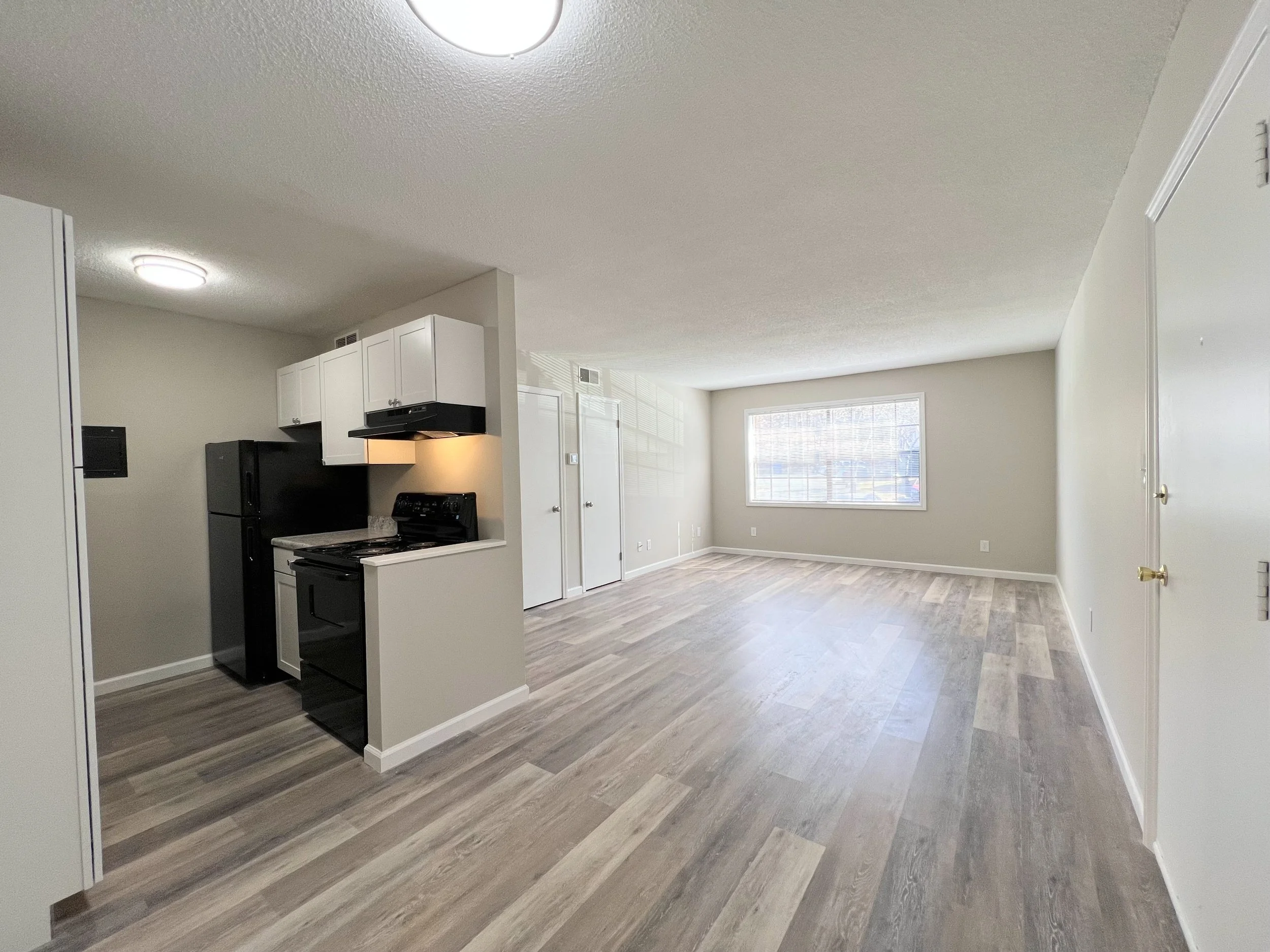 Yorkleigh Apartments - Two Bedroom - Full Remodel - Kitchen/Dining and Living Room