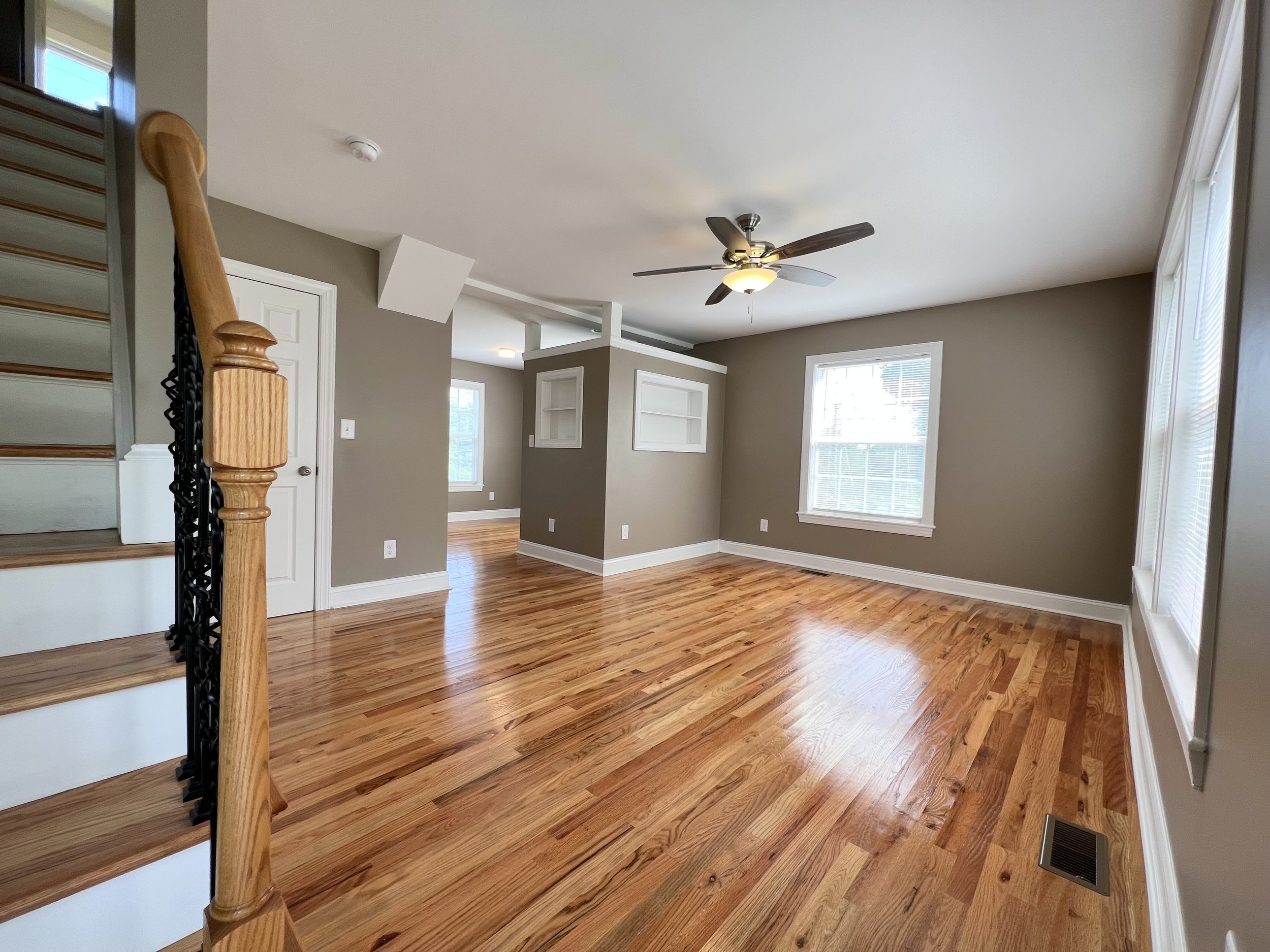 Two-bedroom townhome FULL REMODEL — living room