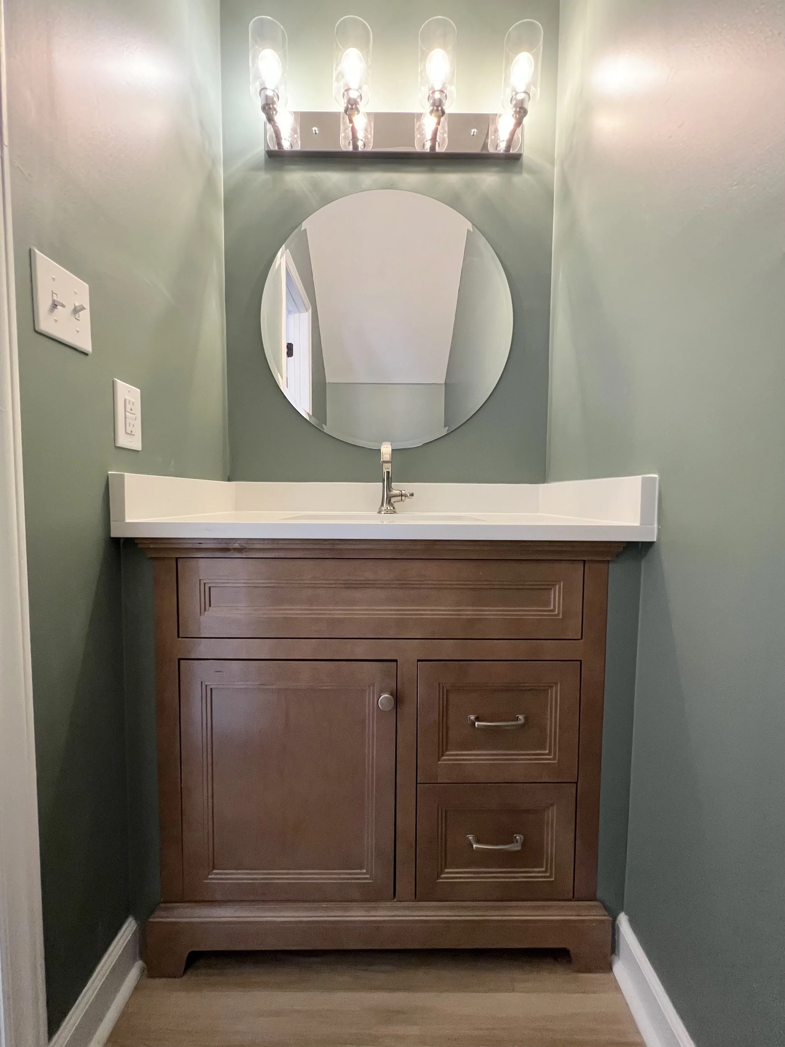 Two-Bedroom Townhome - Downstairs Half Bath