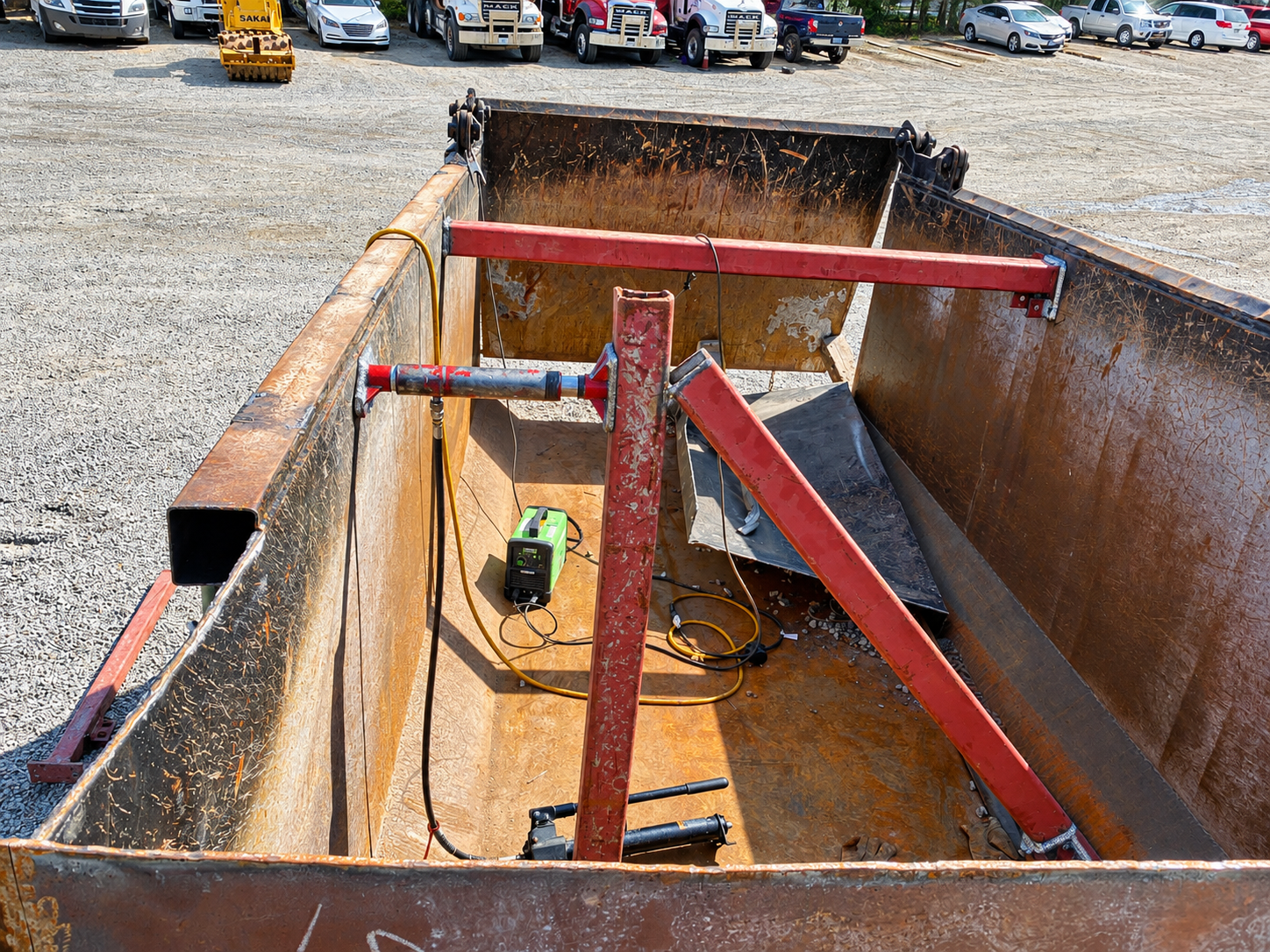 Rusty Dumpster with Welded Red Brace Assembly.png
