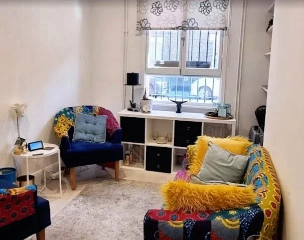 therapy room at Tunstall Studios in Brixton