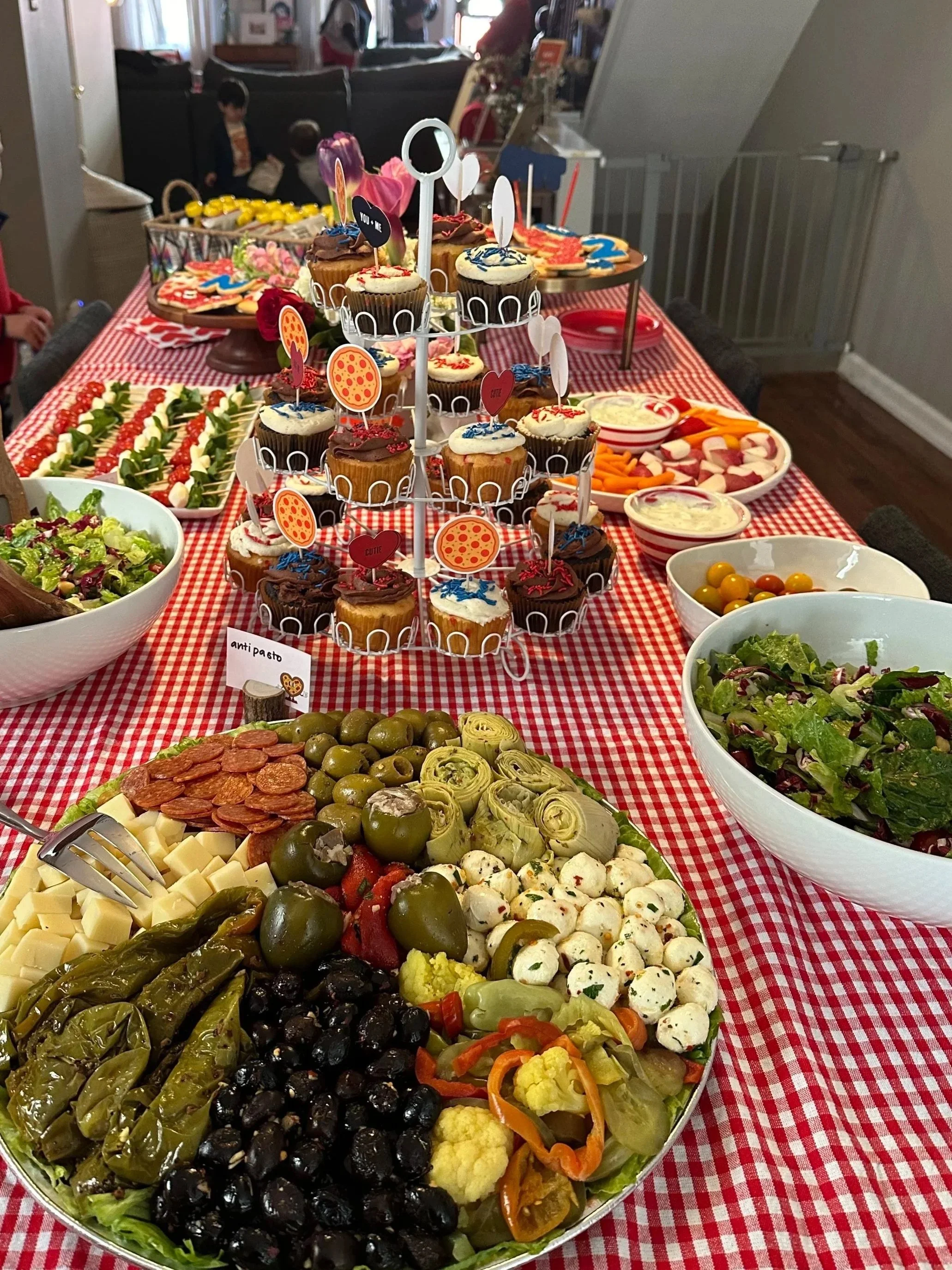 Antipasto from Antonio's Deli