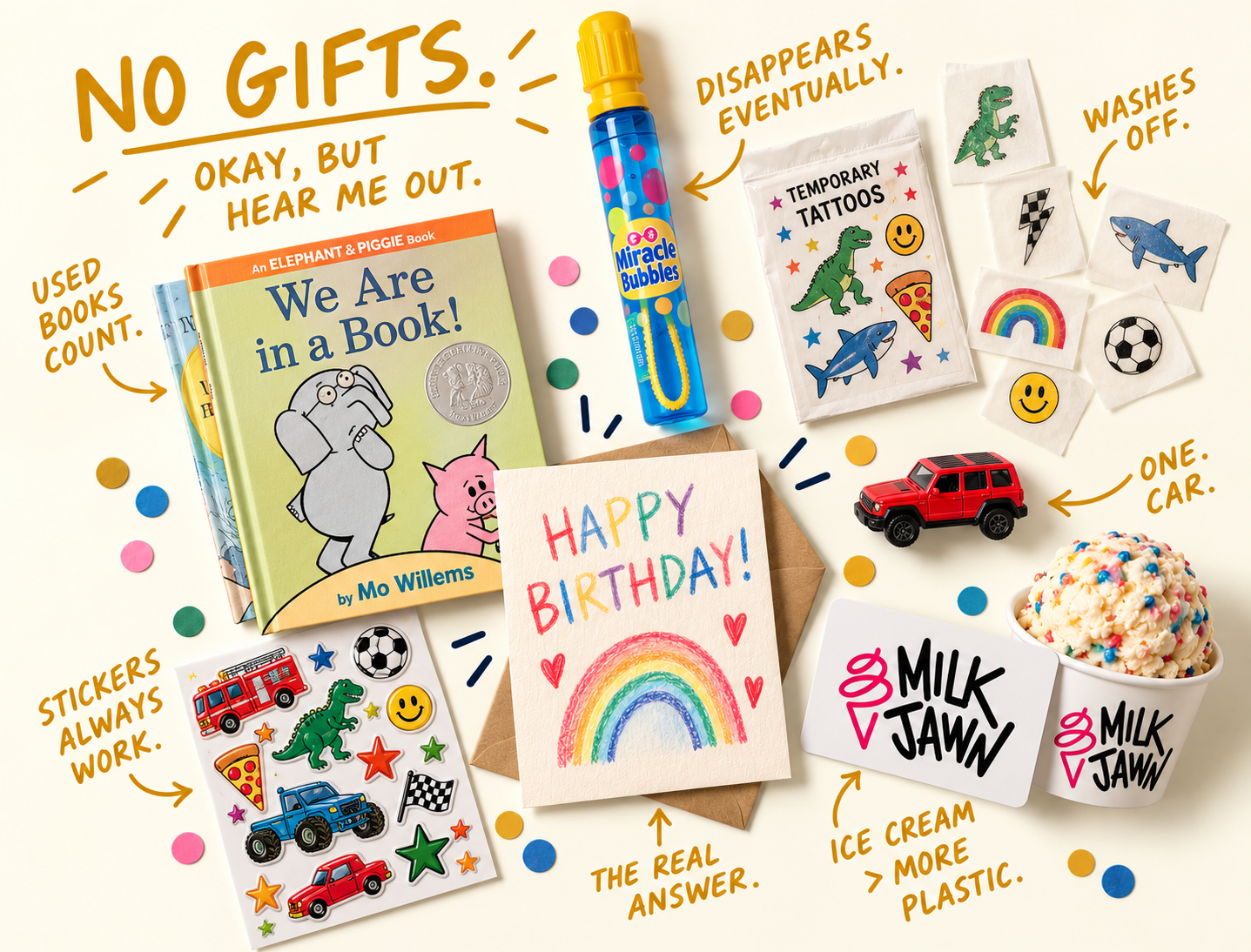 The No-Gift Birthday Party Loophole