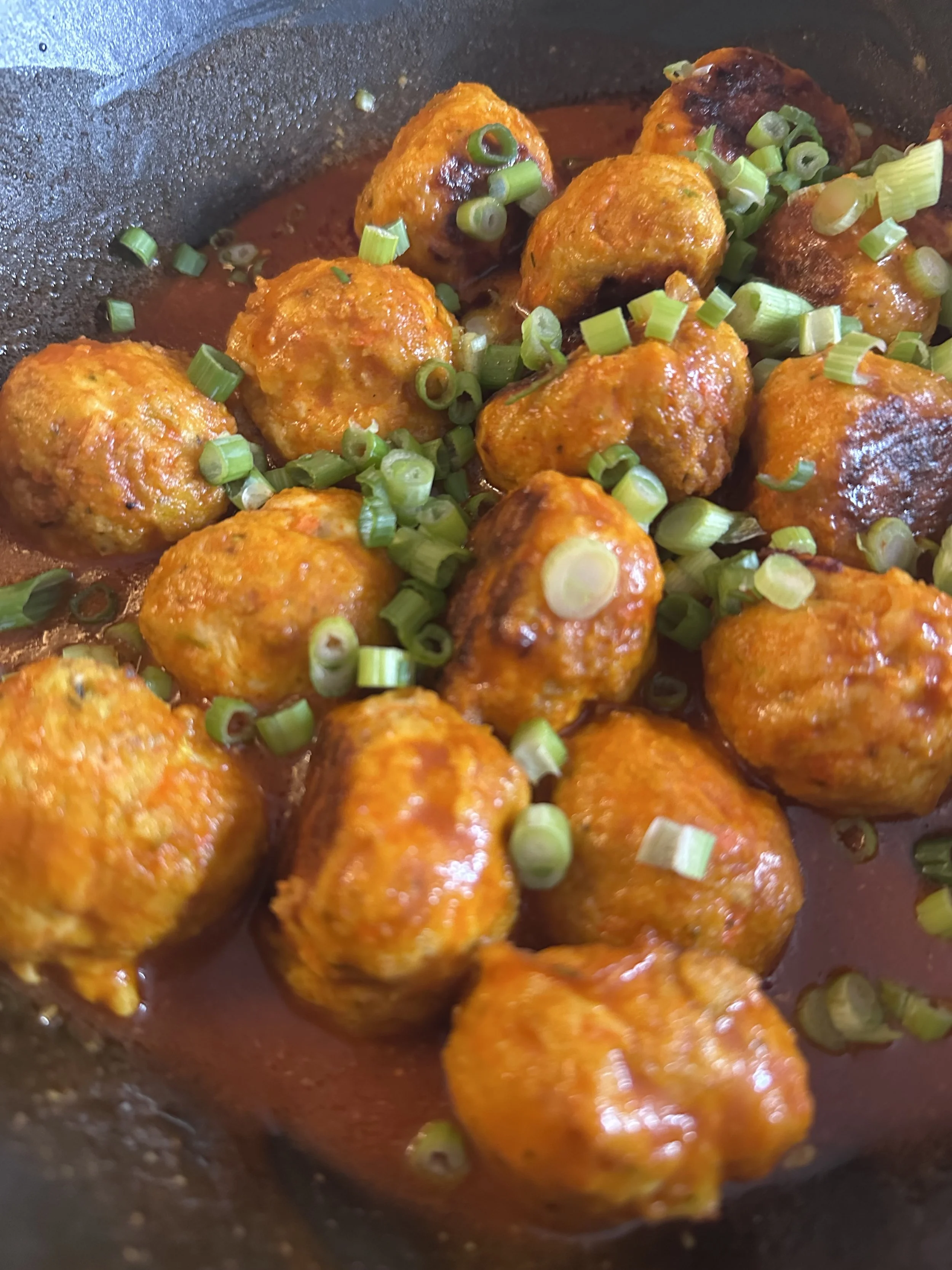 Buffalo Chicken Meatballs