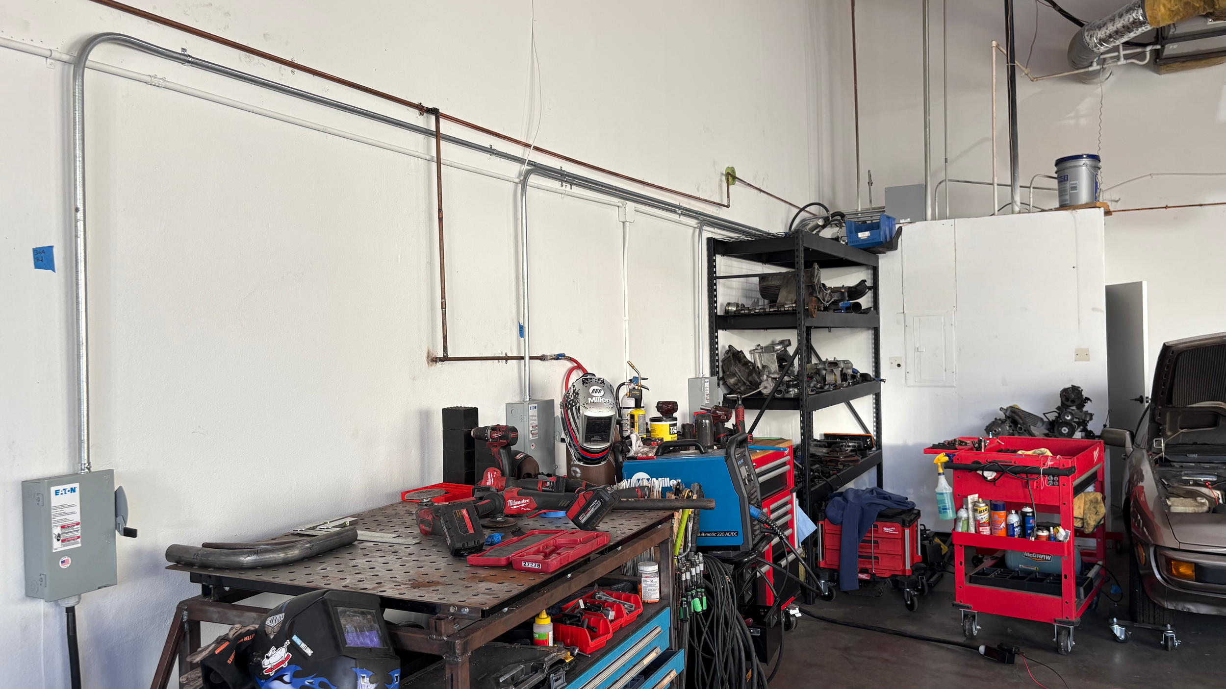 Fabrication Shop Equipment Install -
Oceanside, California