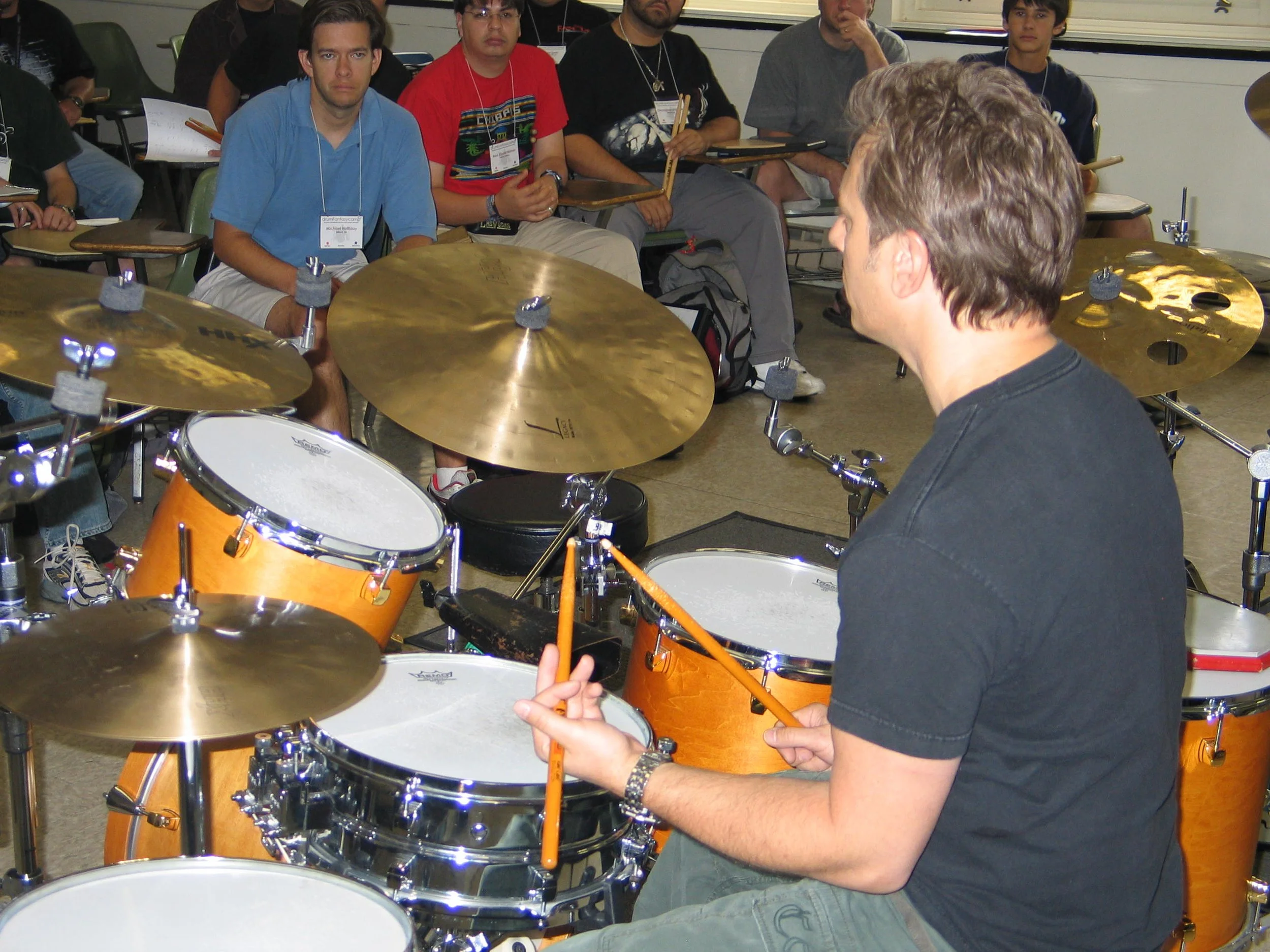 Dave Weckl's class