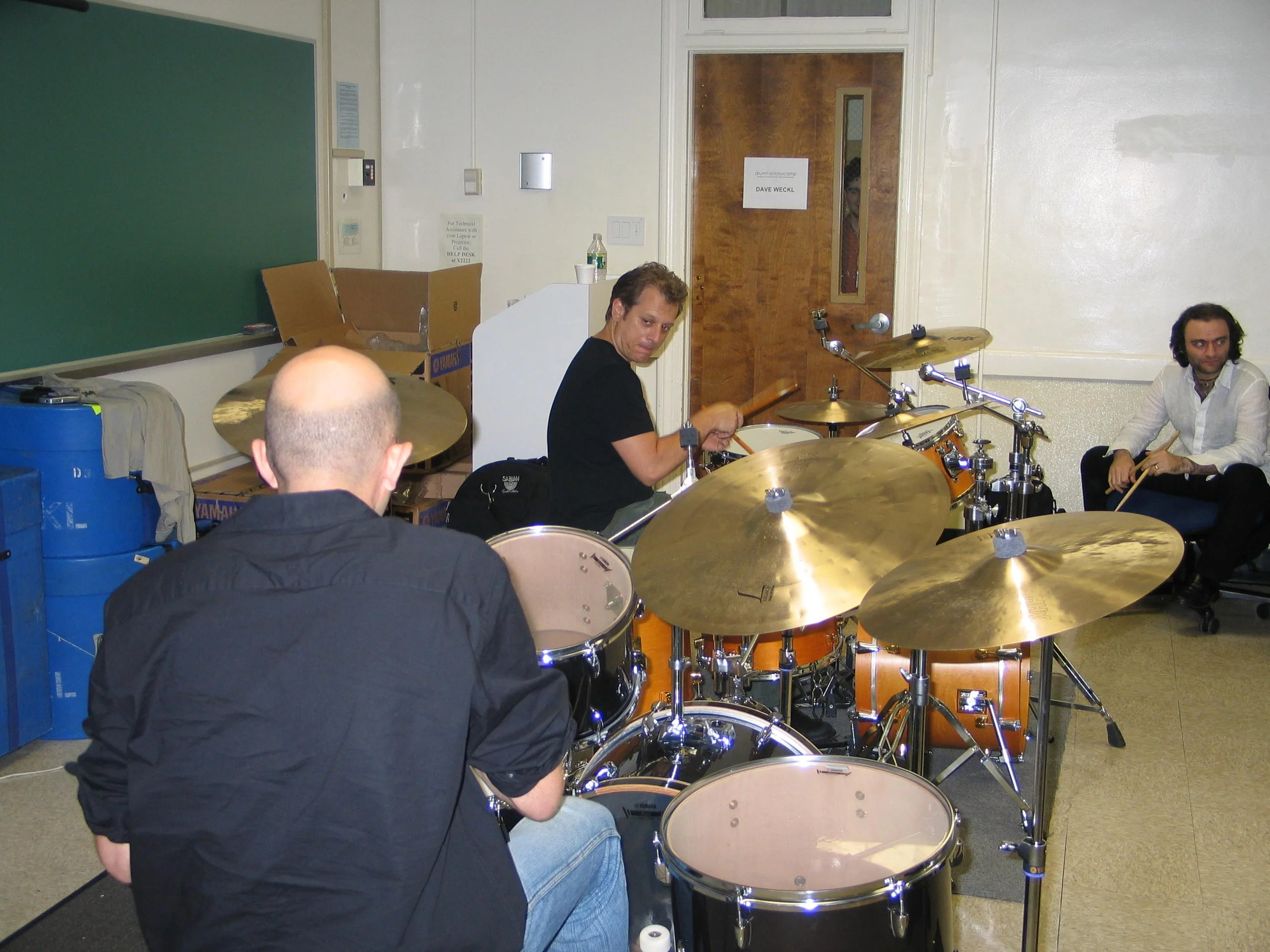 Dave Weckl's class