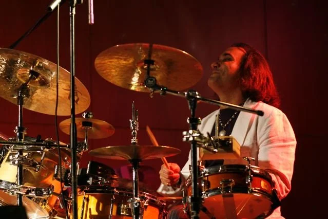Horacio Hernandez during the concert