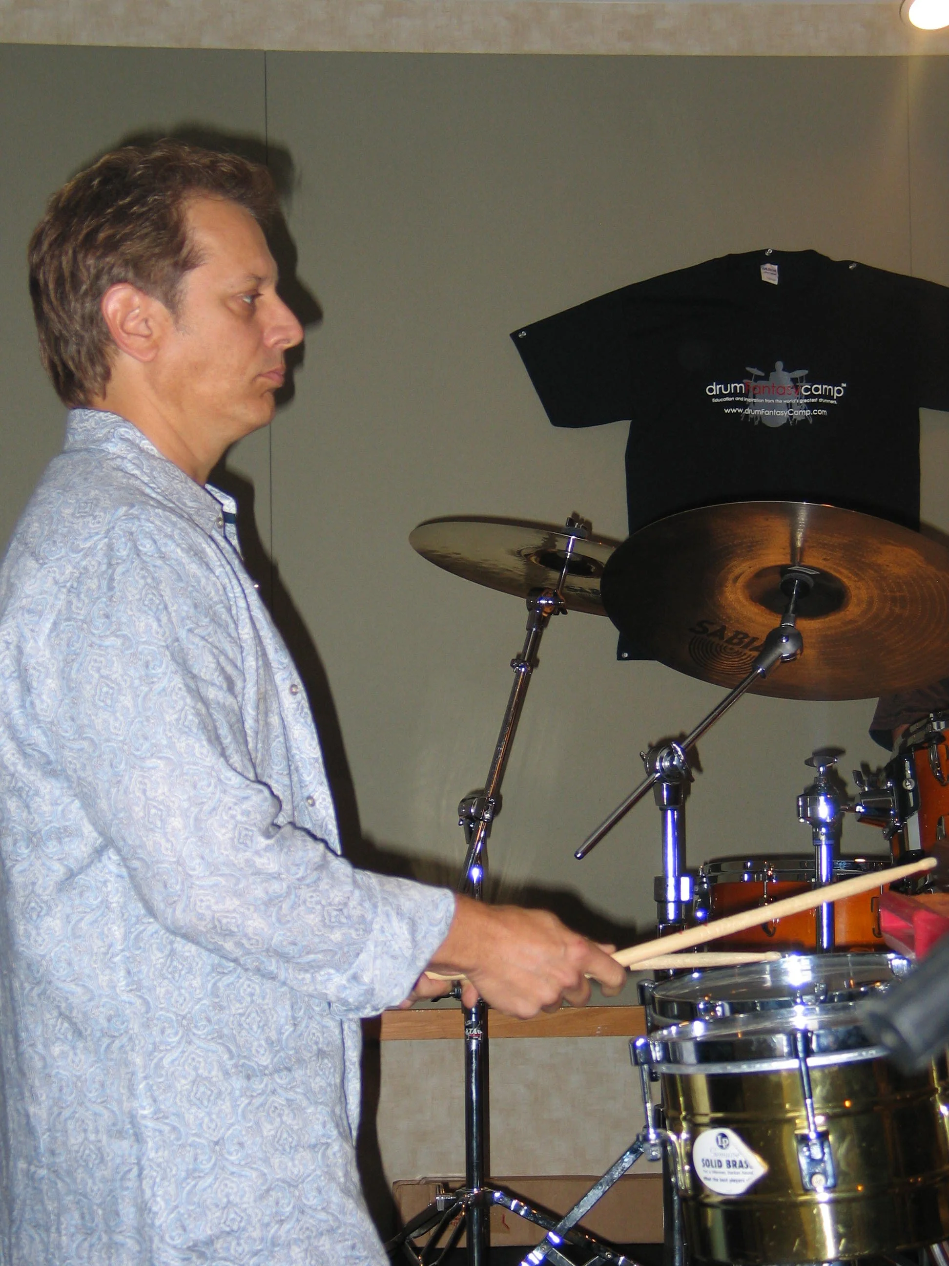 Dave Weckl's accompanying attendees at Jam Night