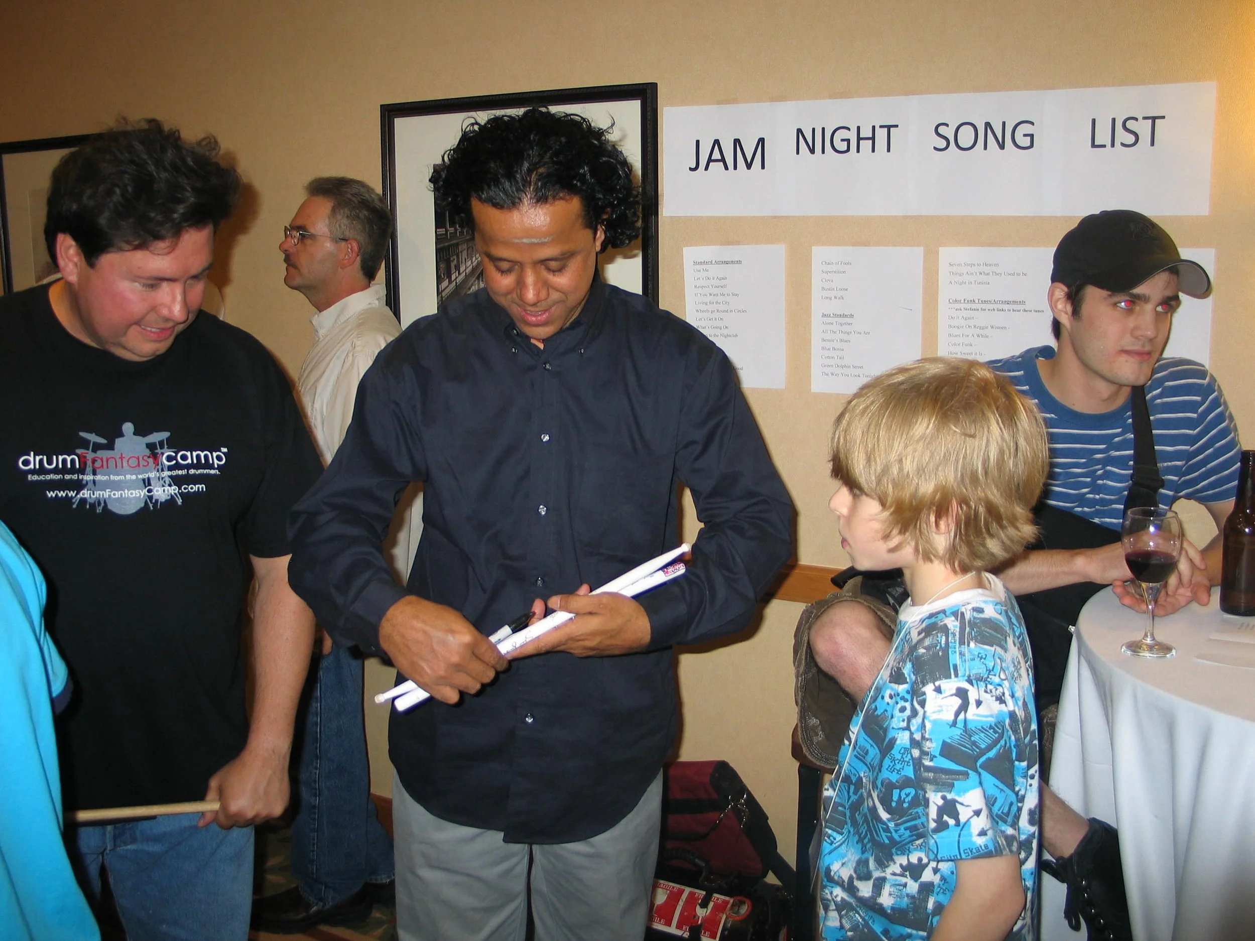 Ganesh Kumar haiging at Jam Night