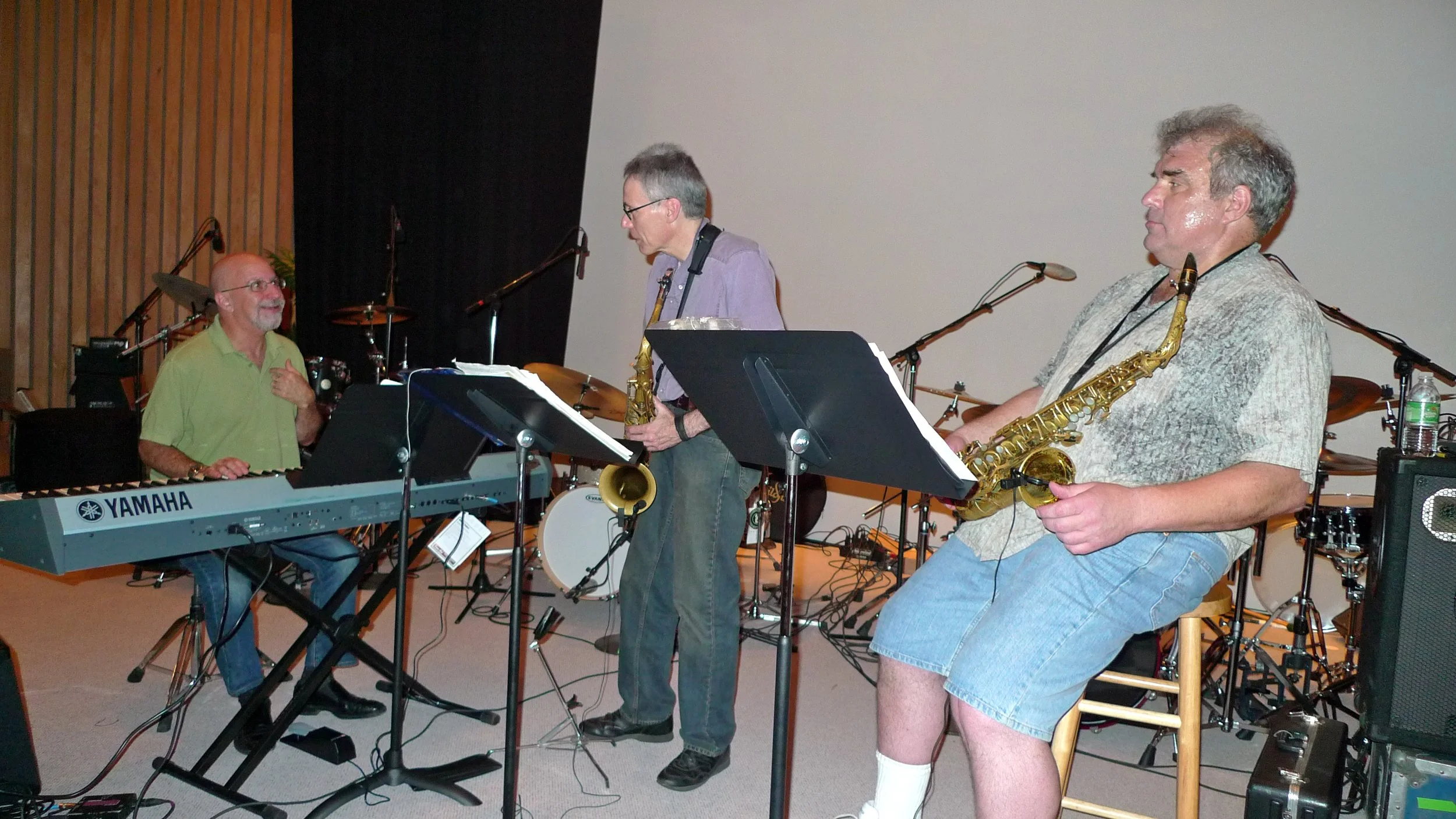 Steve Smith's Jazz Legacy rehearsal