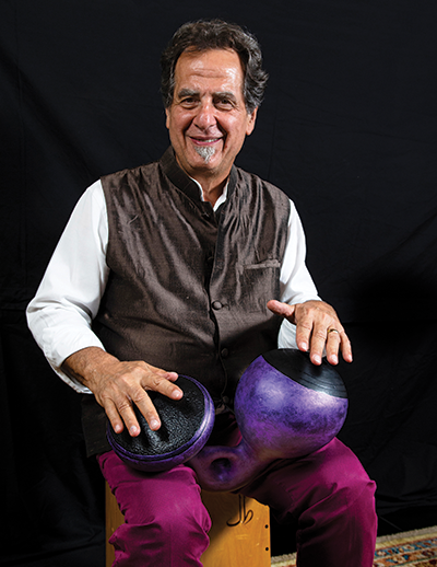 Drummer/percussionist Jamey Haddad