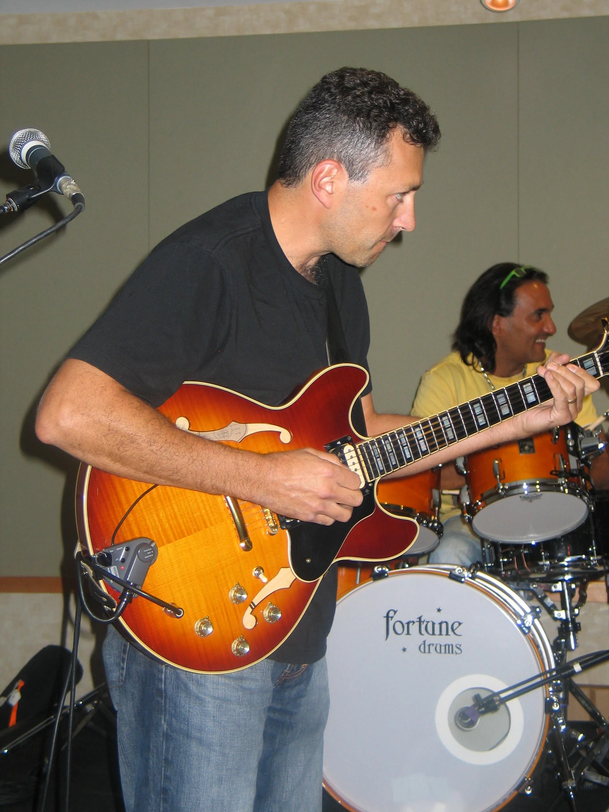 Vinny Valentino and Horacio Hernandez at Jam Night