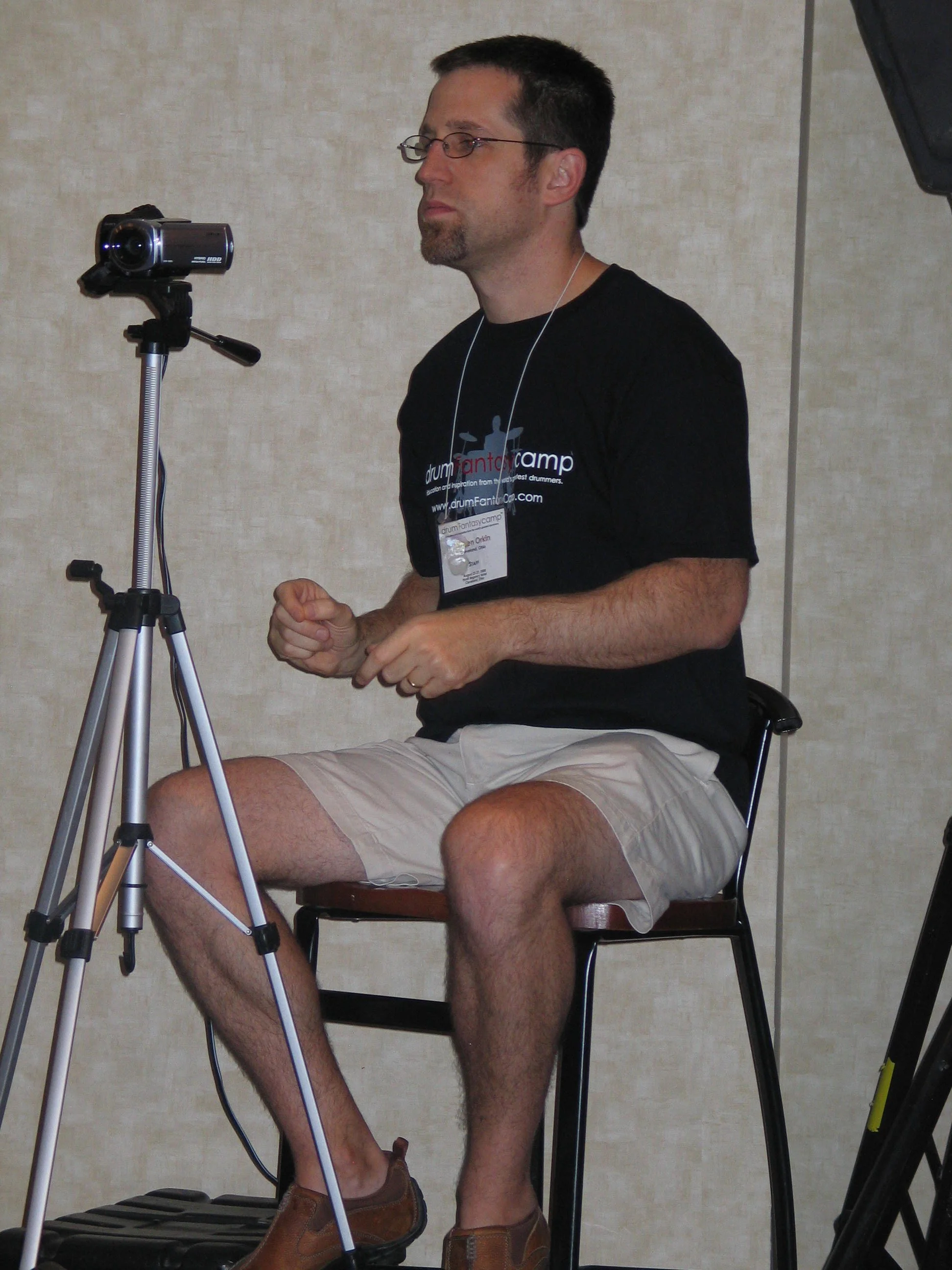 Camp director Steven Orkin
