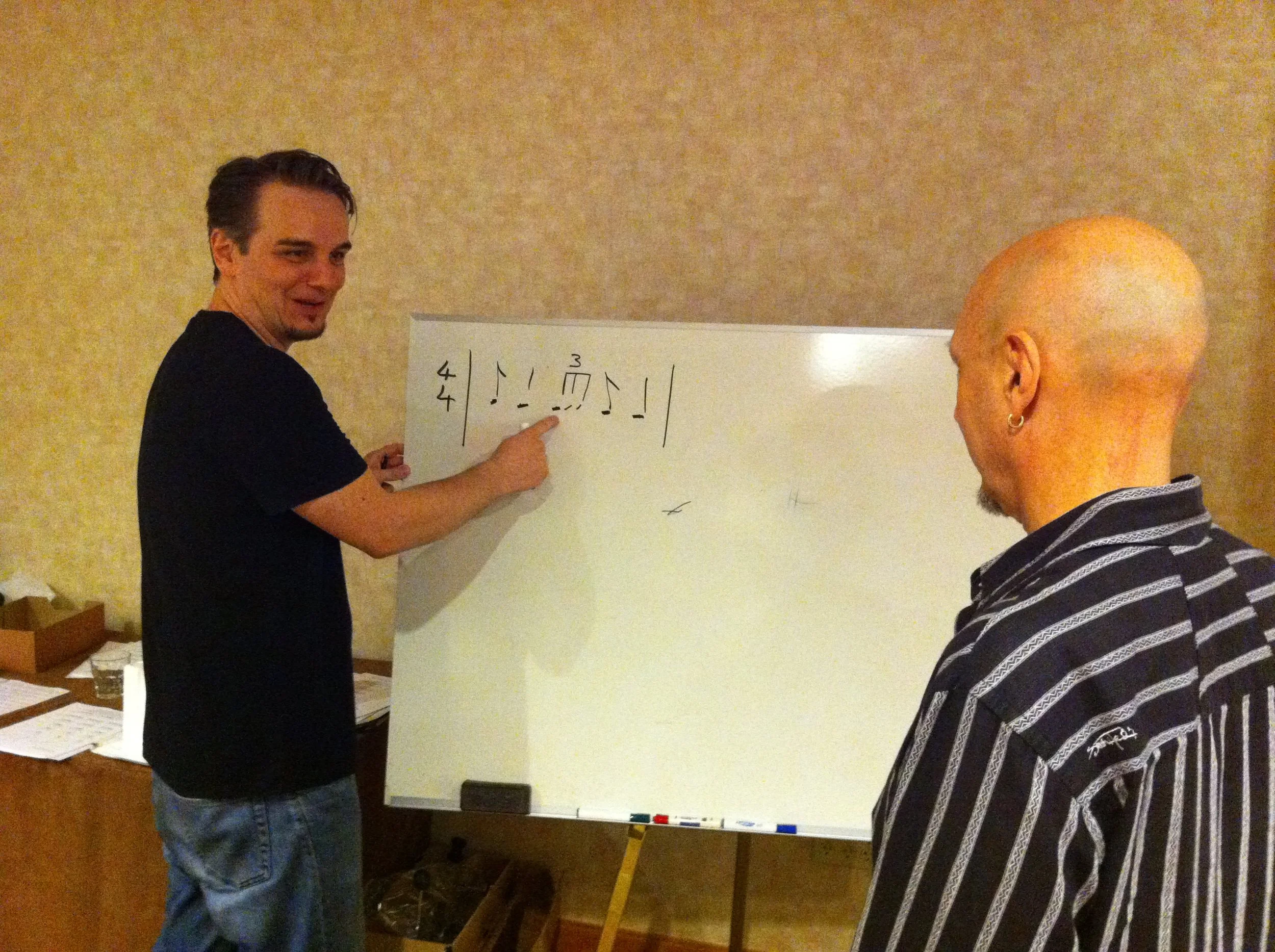 Gavin and Steve teach each other