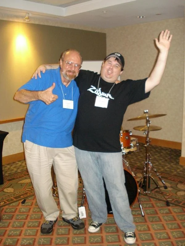 Dave Brewer & and attendee