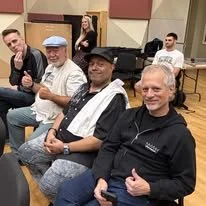 Gavin Harrison, Peter Erskine, Dennis Chambers and Dave Weckl at Drum Fantasy Camp.