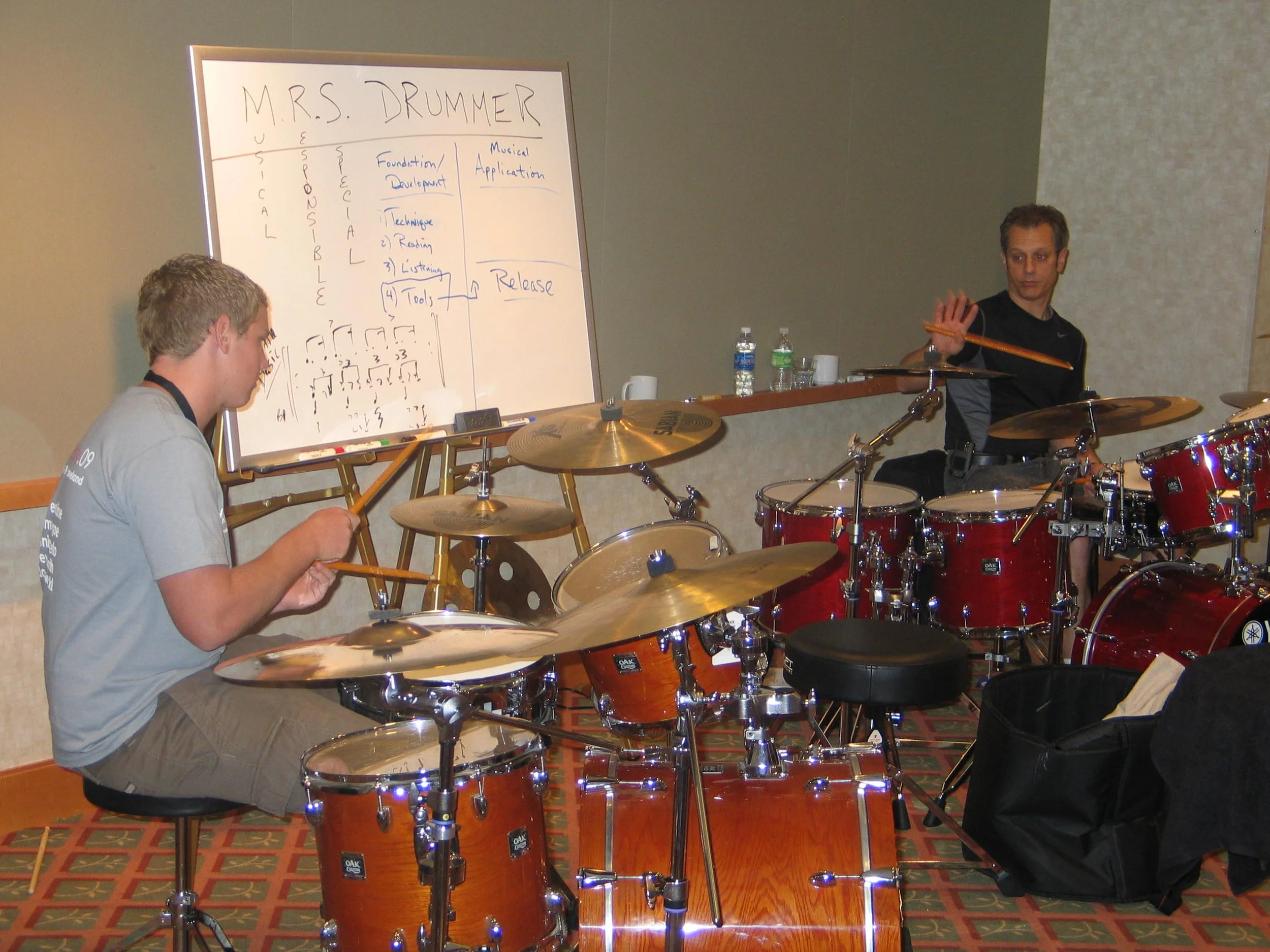 Dave Weckl's class