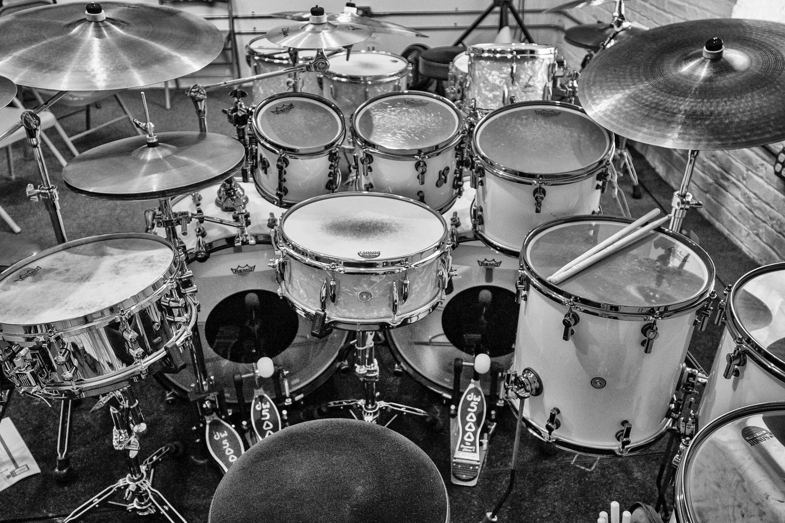 Steves Drum Set Vics Drum Shop Aug 2017.JPG