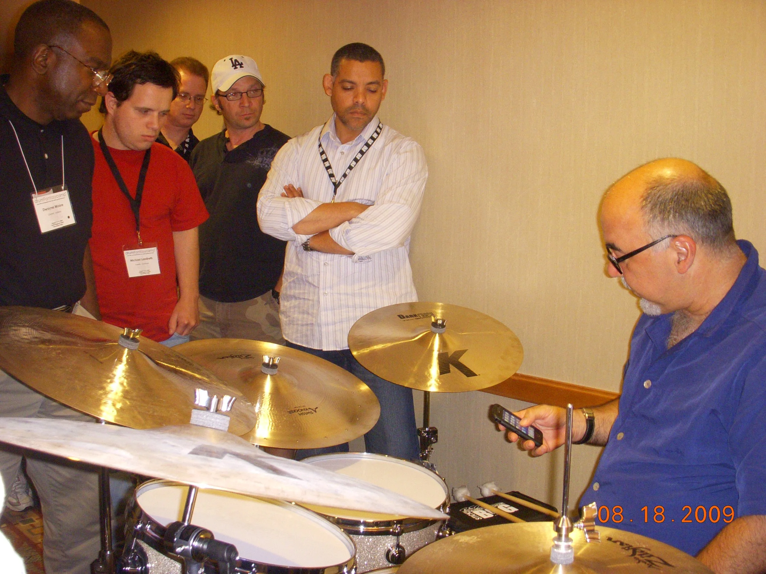 Peter Erskine's class
