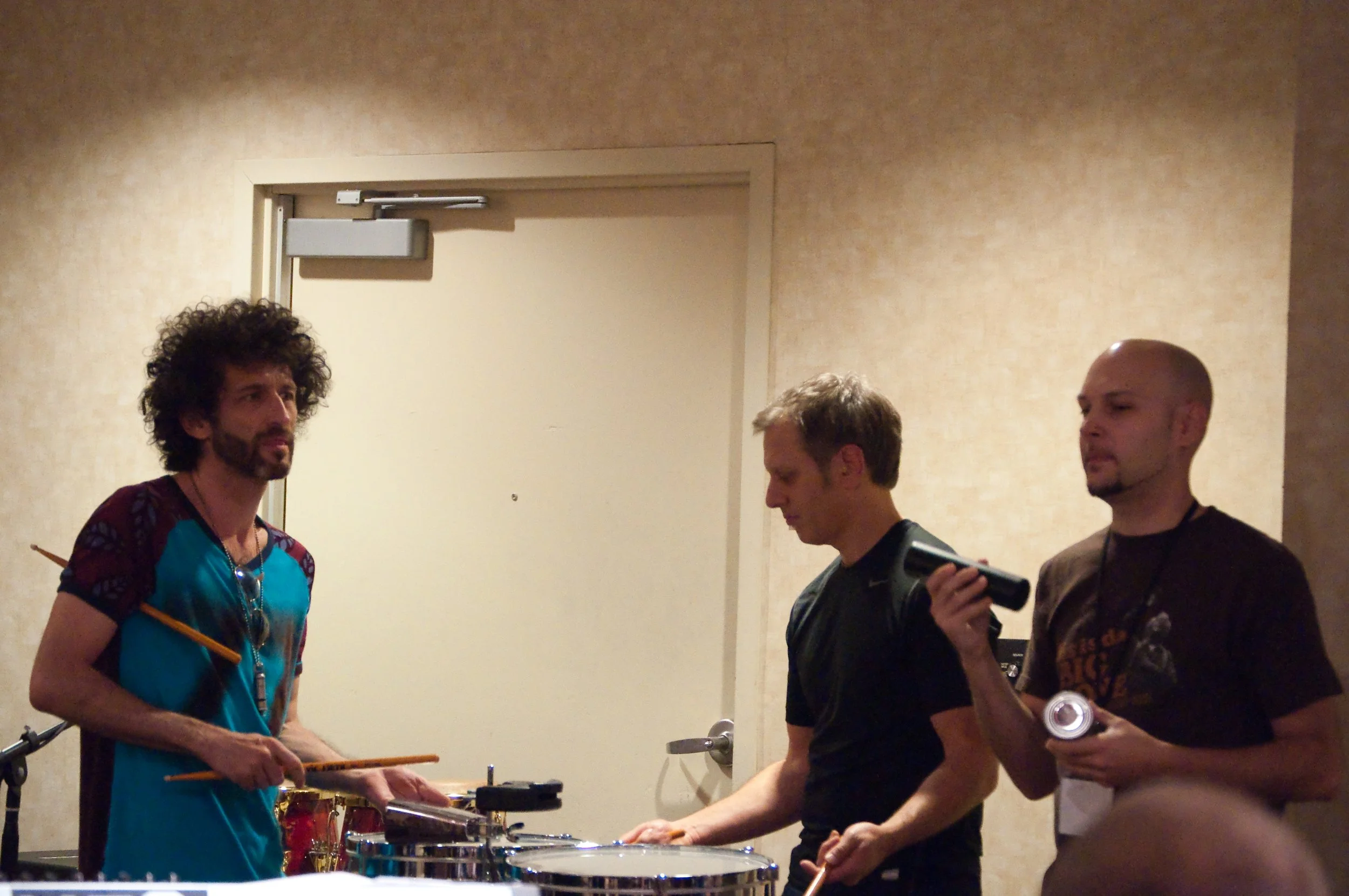 Jojo Mayer, Dave Weckl & Joe Goretti