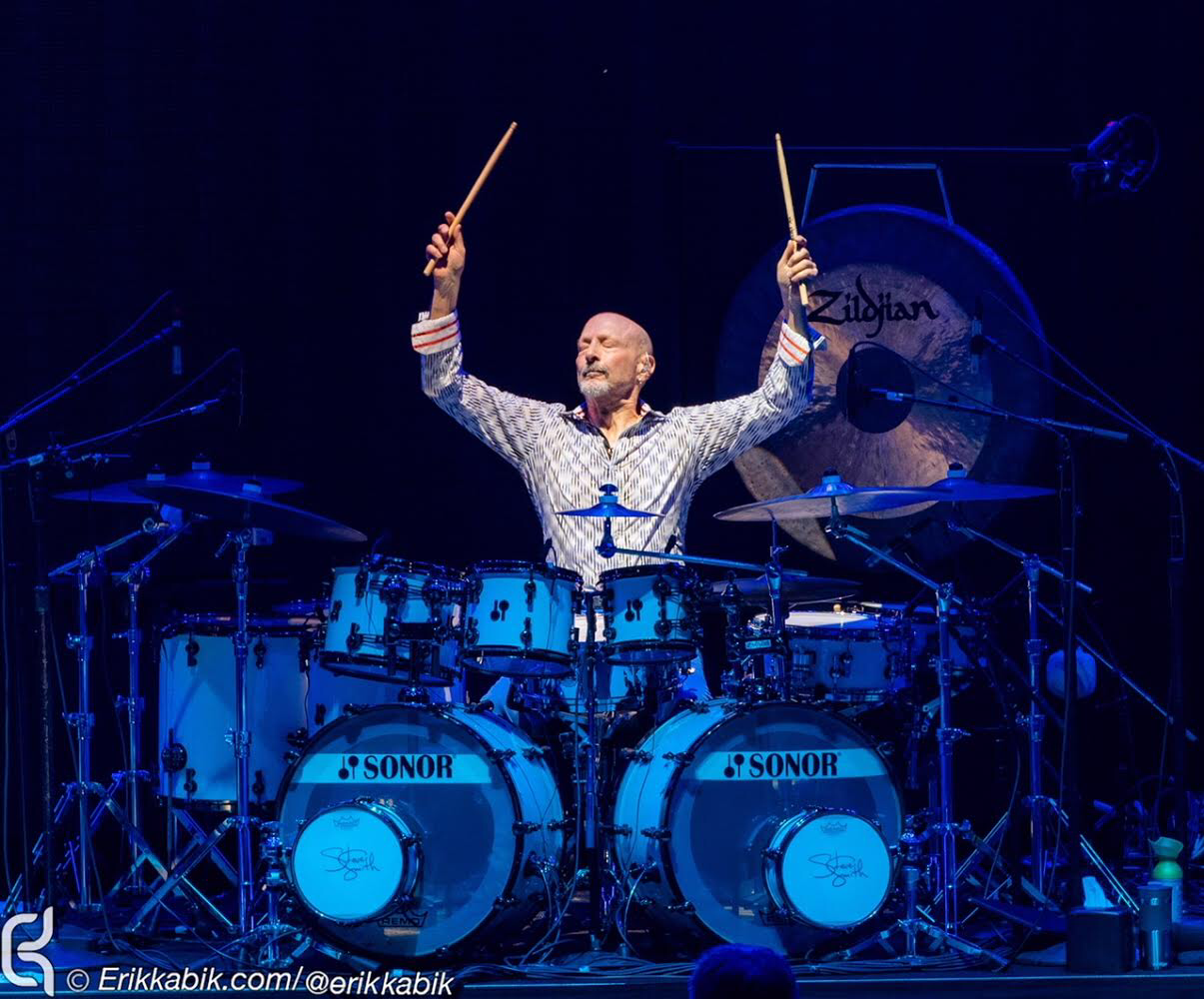 Drummer Steve Smith of Journey and Vital Information.