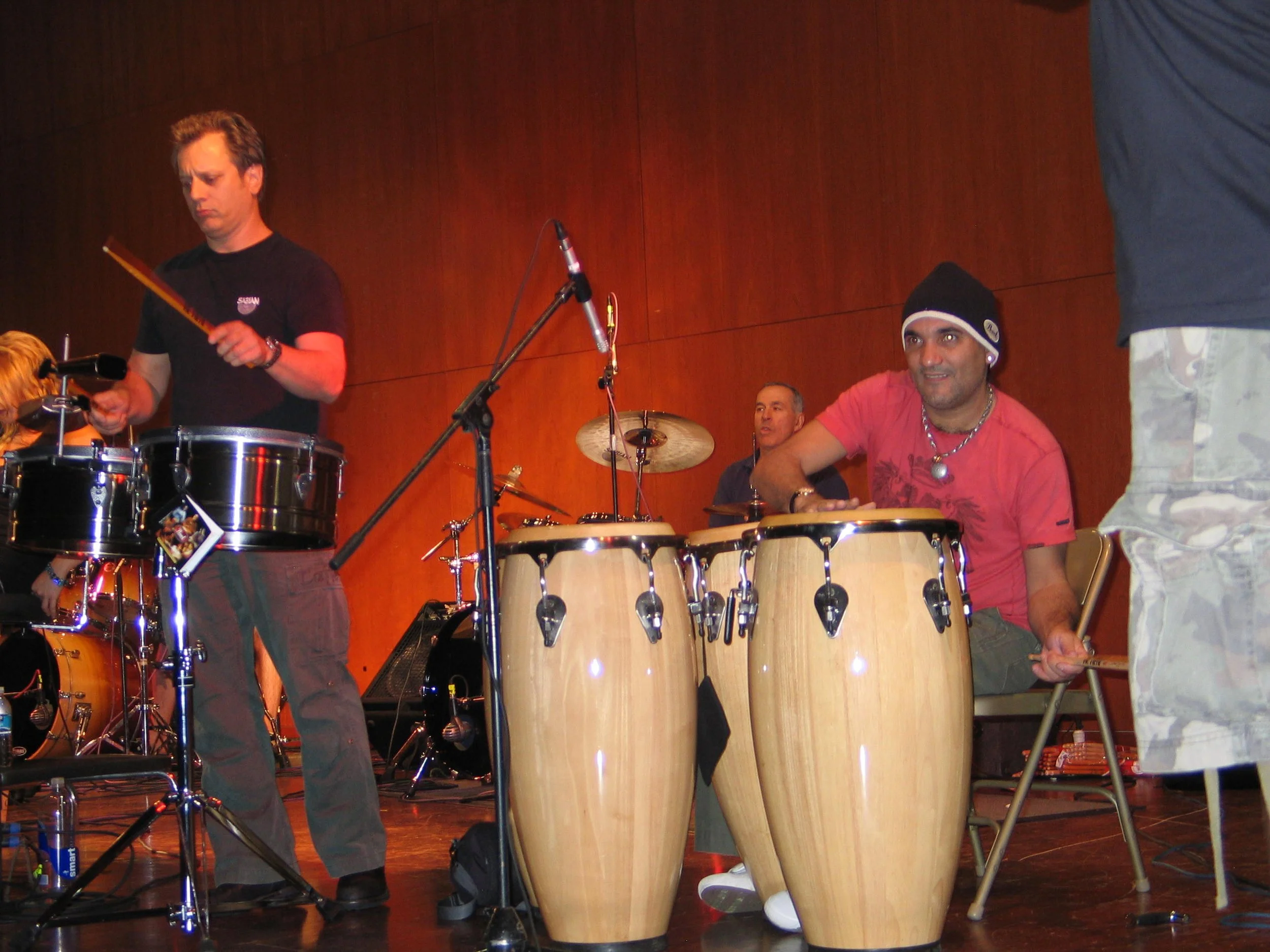 Dave Weckl & Horacio Hernandez at Jam Night