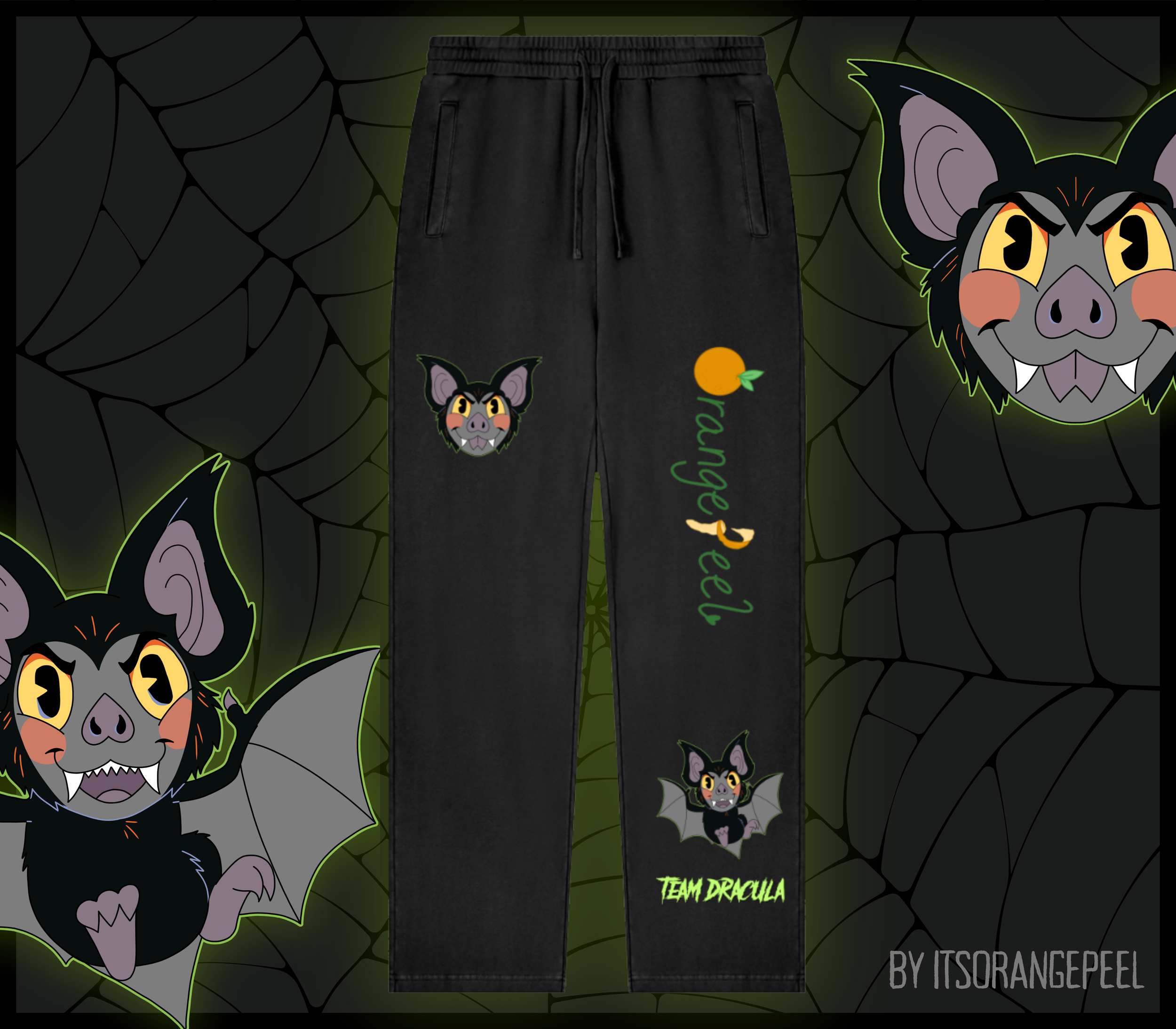 TEAM DRACULA Vintage Wash Sweatpants