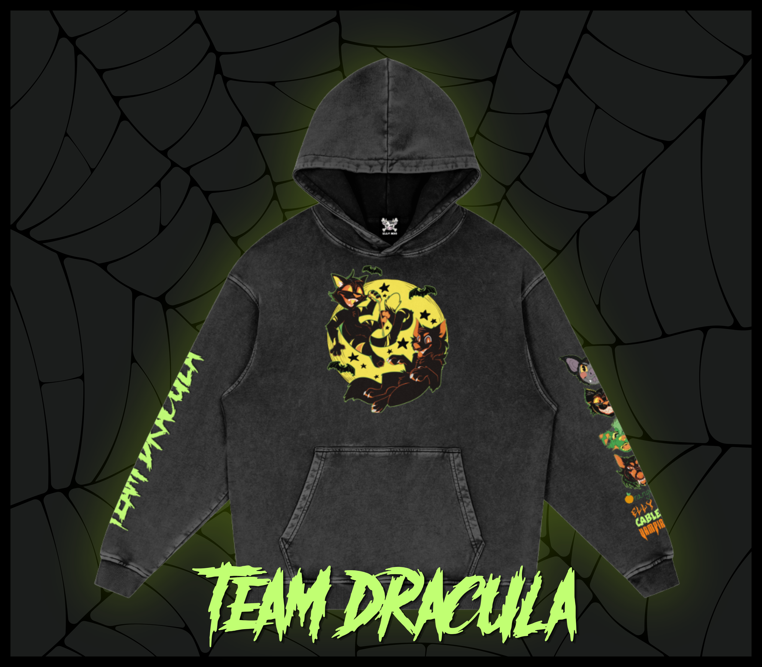 HALLOWEEN COLLAB SWEAT SHIRT | Team Dracula