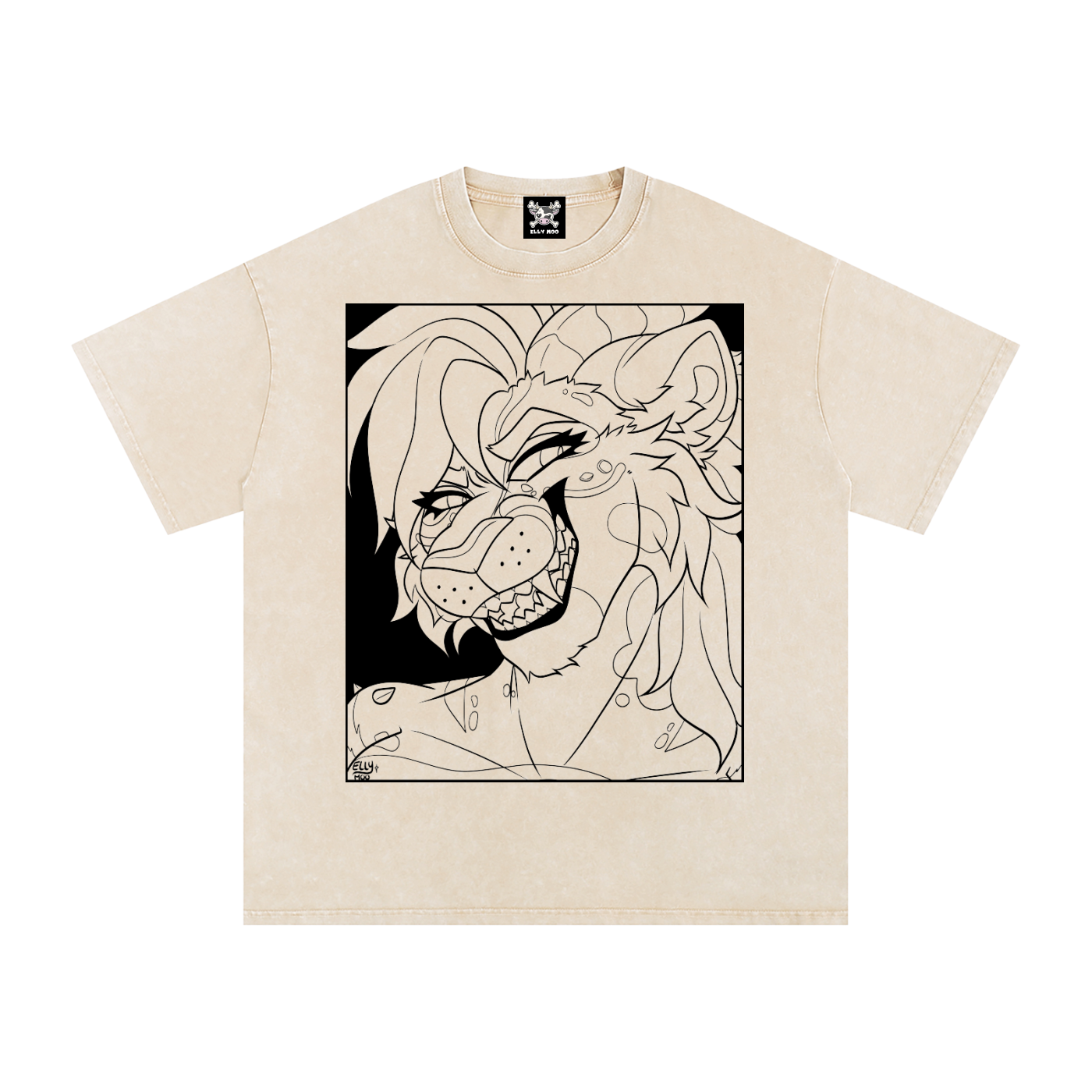 Single Color FURSONA T SHIRT (KEVLAR BASE)