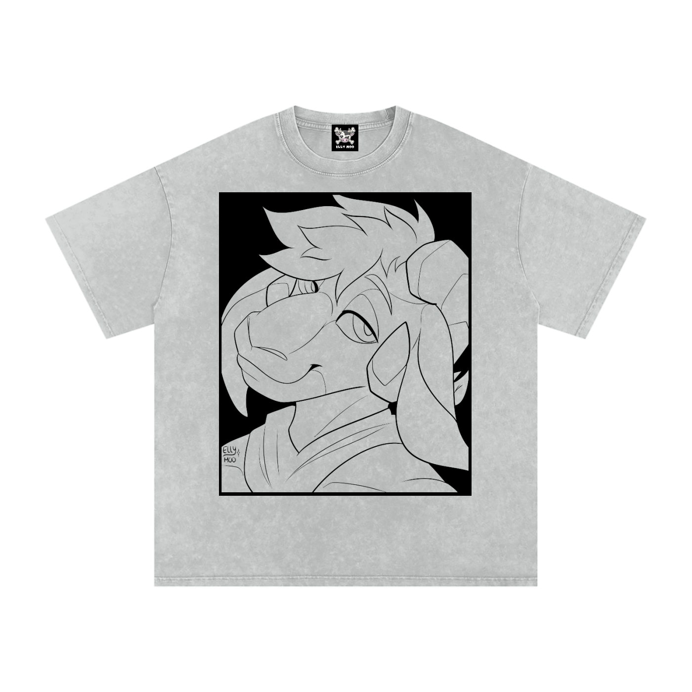 Single Color FURSONA T SHIRT (ALLOY BASE)