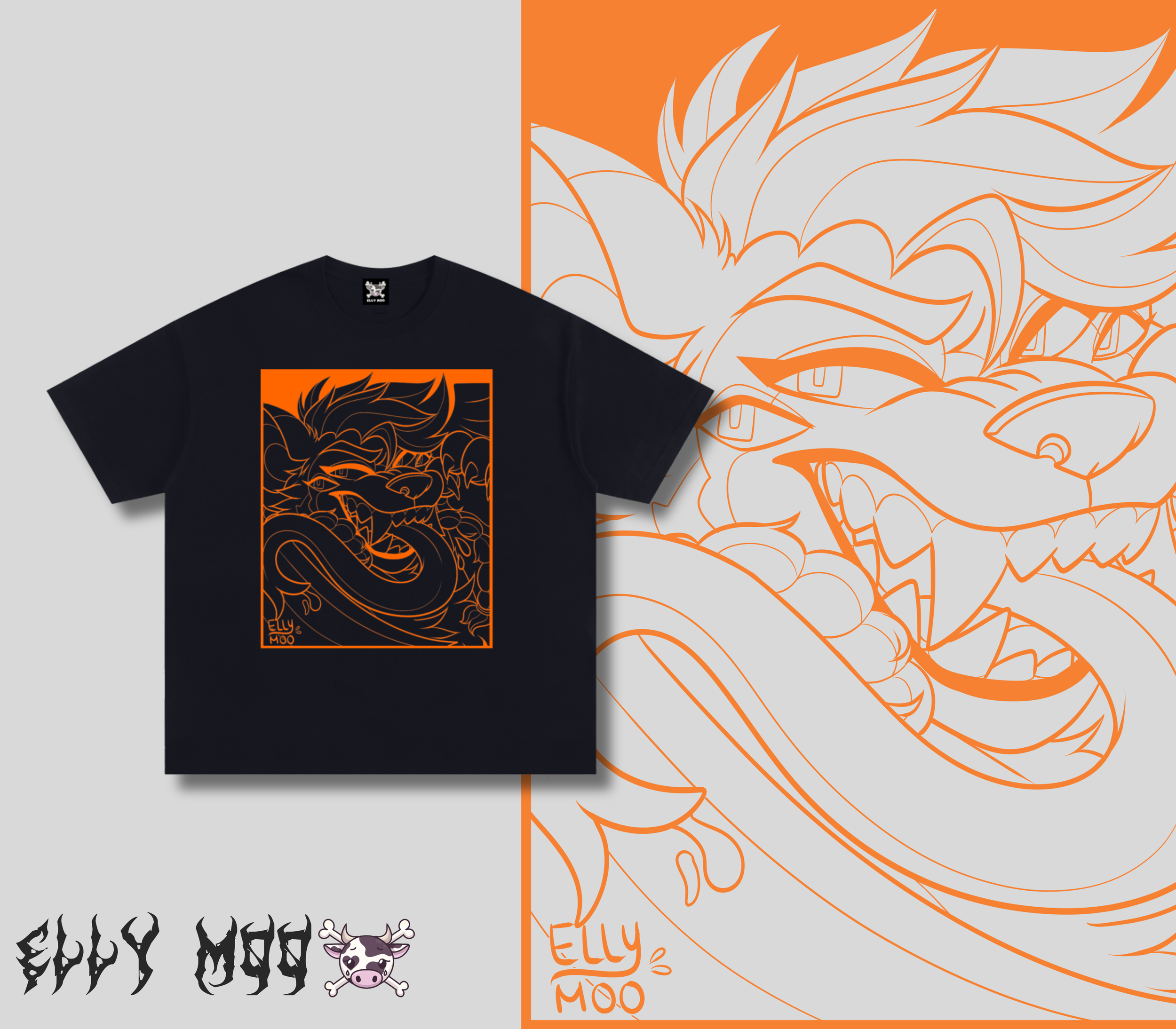 Single Color FURSONA T SHIRT (S-5XL) SOLID BASE