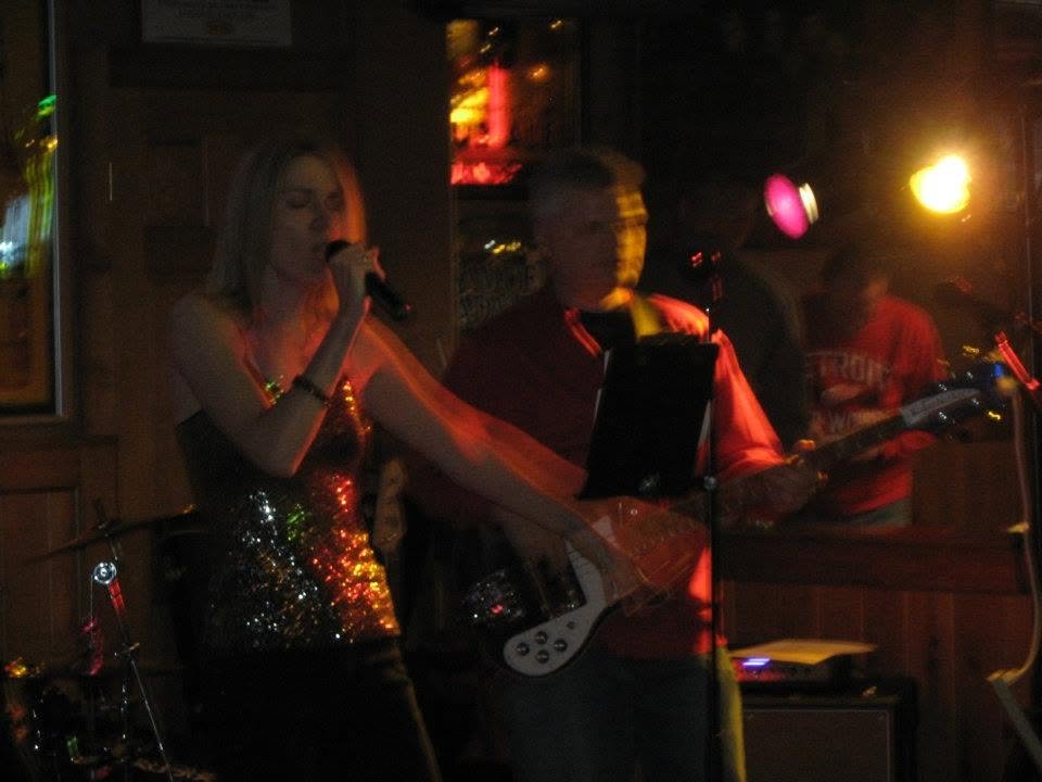 Ford Lanes Bowling Center in Dearborn Heights, interior band plays or karaoke night performance.