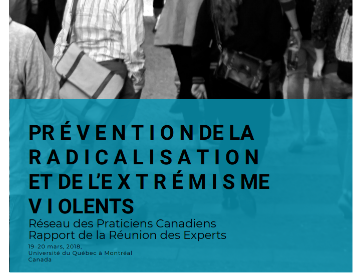 Rapport des journées de rencontre d’experts du Réseau canadien des praticiens en prévention de la radicalisation et de l’extremisme violent