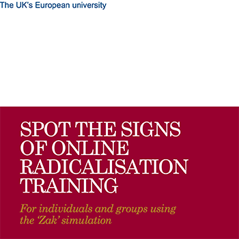 Signs of Radicalization – Training by the Centre for Child Protection (University of Kent)