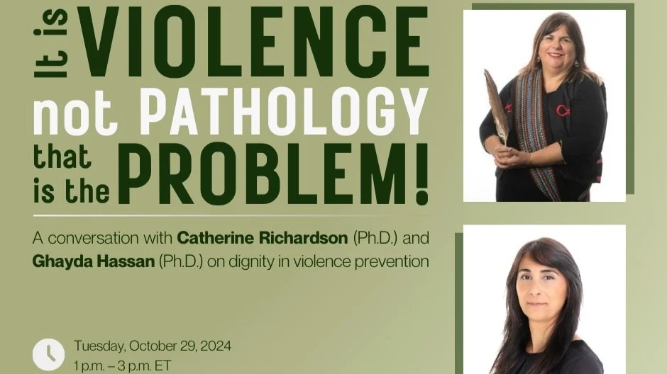 It is violence, not pathology, that is the problem!