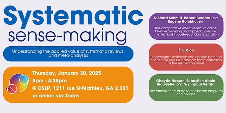 Systematic sense-making