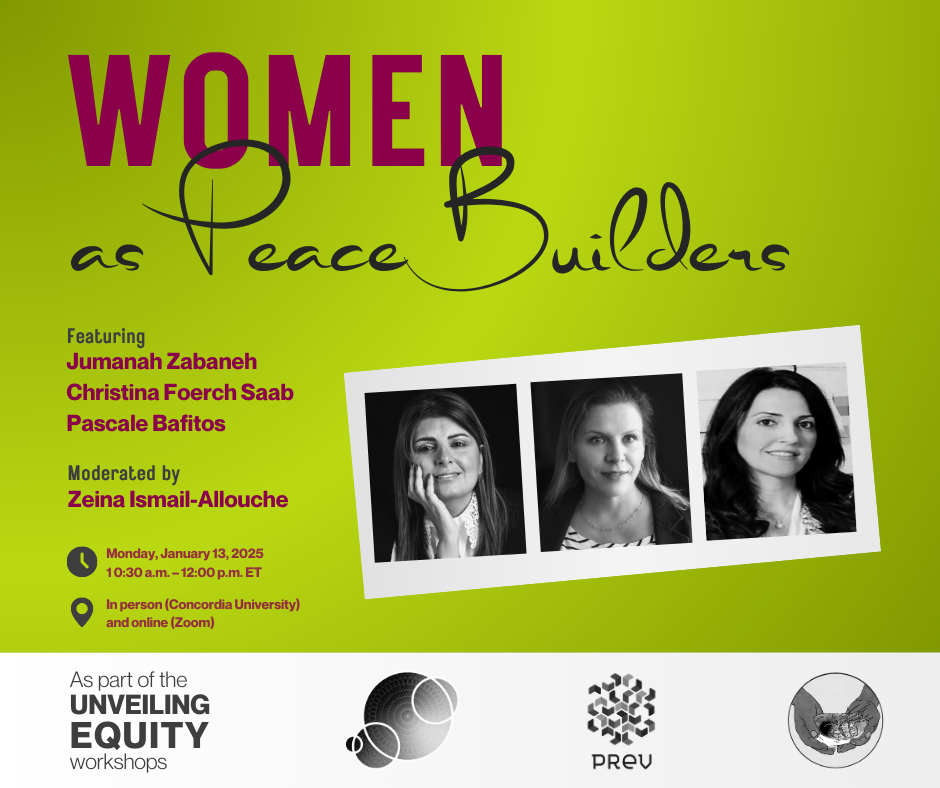 Women as Peace Builders