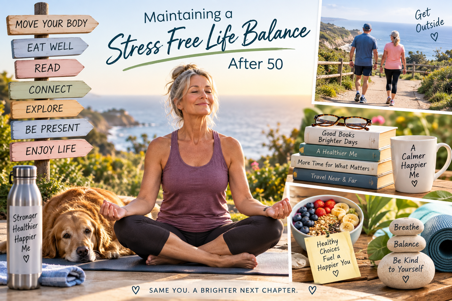 Maintaining Stress Free Life Balance After 50