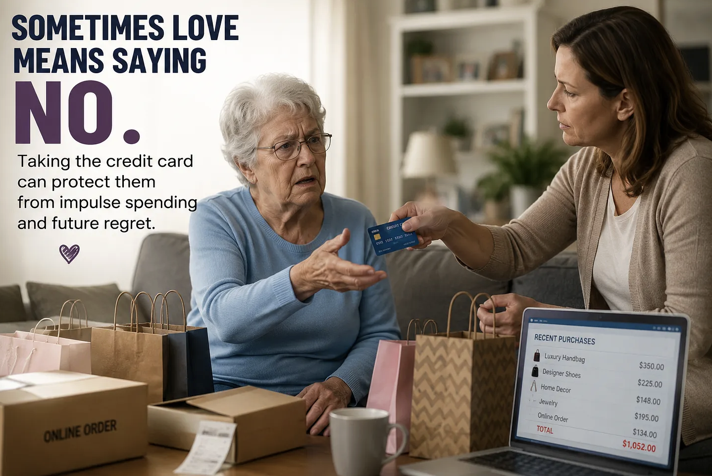 When is it Time To Take Away Your Parent's Credit Cards?