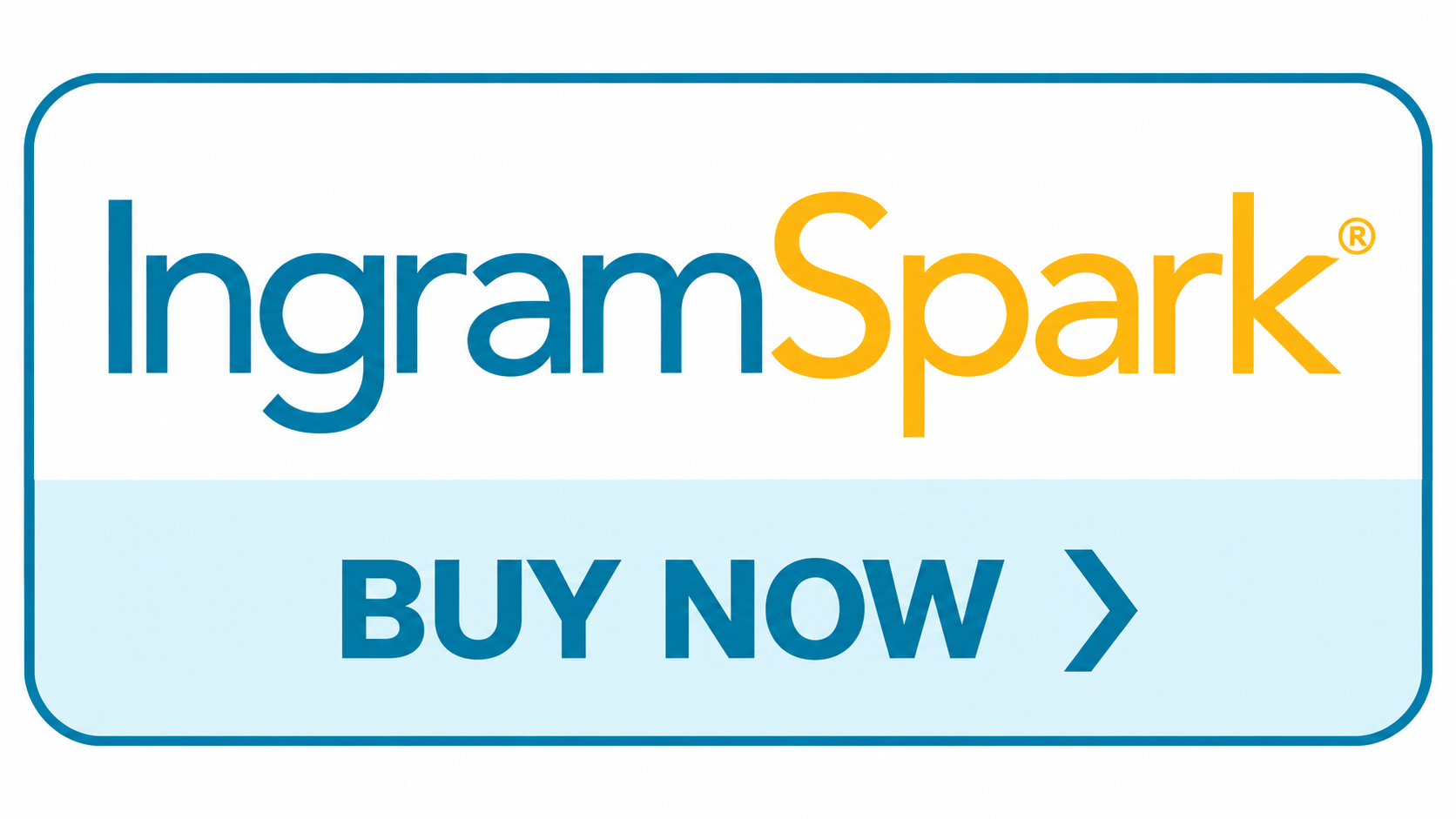 A promotional graphic for IngramSpark with the text 'BUY NOW' and an arrow, enclosed in a rounded border.