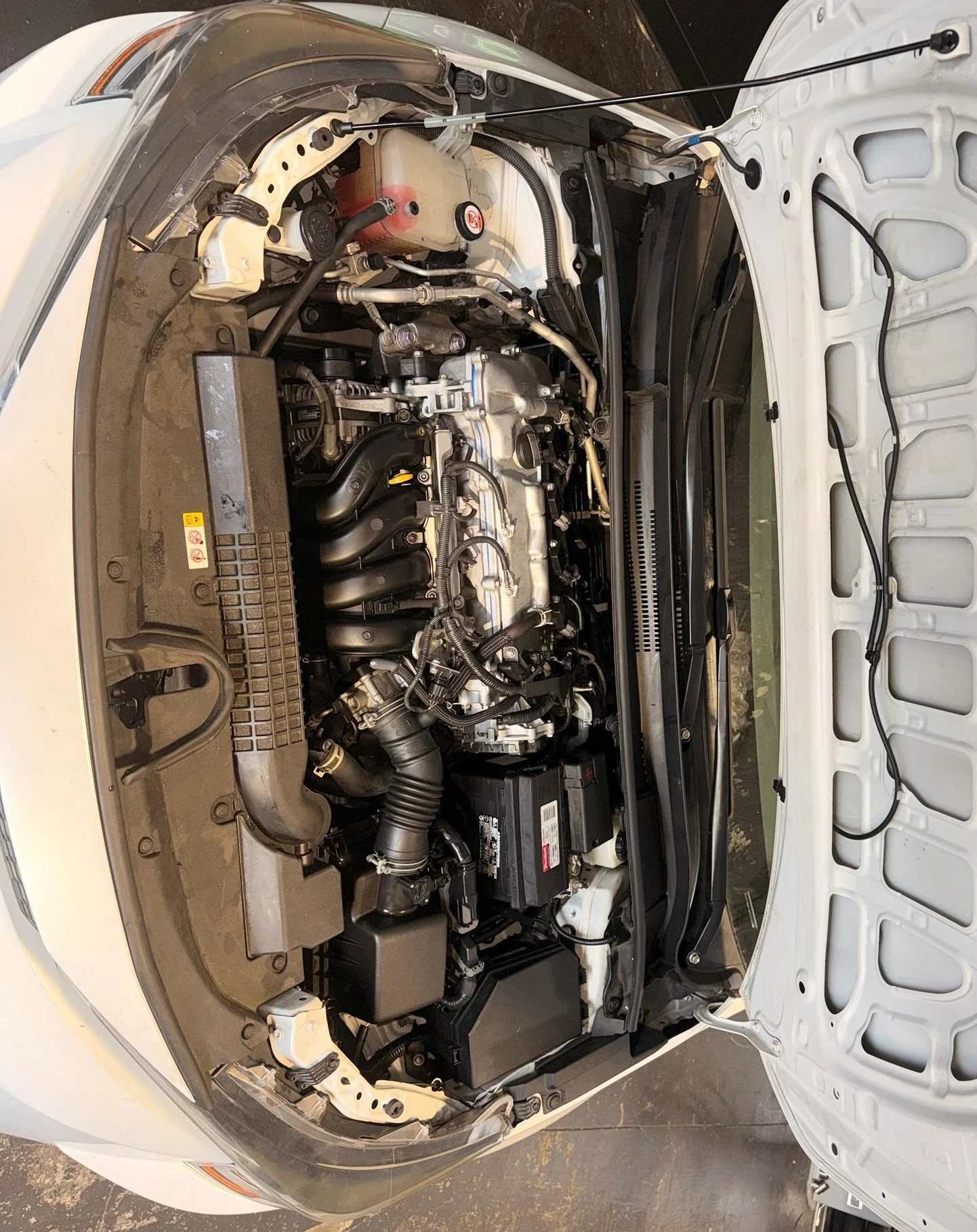 2025 Toyota Corolla Engine Bay Cleaned