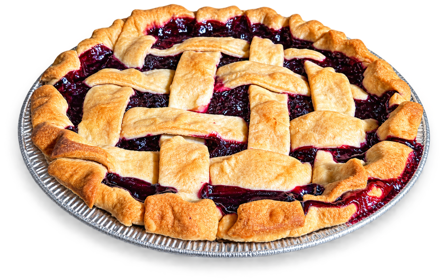 Handmade berry pie from Pointer Pie Co. in Kalispell, Montana