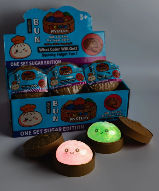 Bun Mystery Squishy Fidget Toy - Sugar Edition